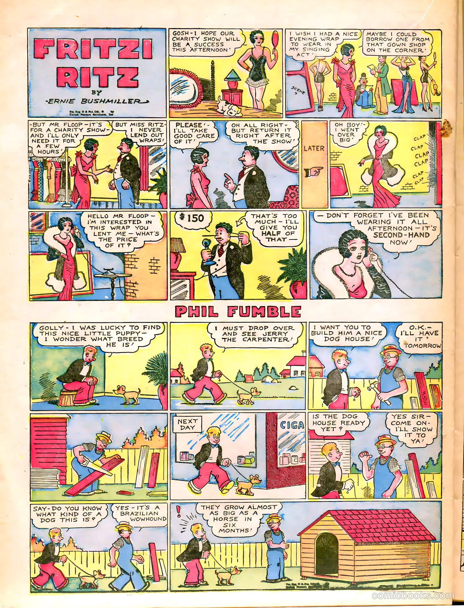 Tip Topper Comics #20 (1952) — page 34 of 53