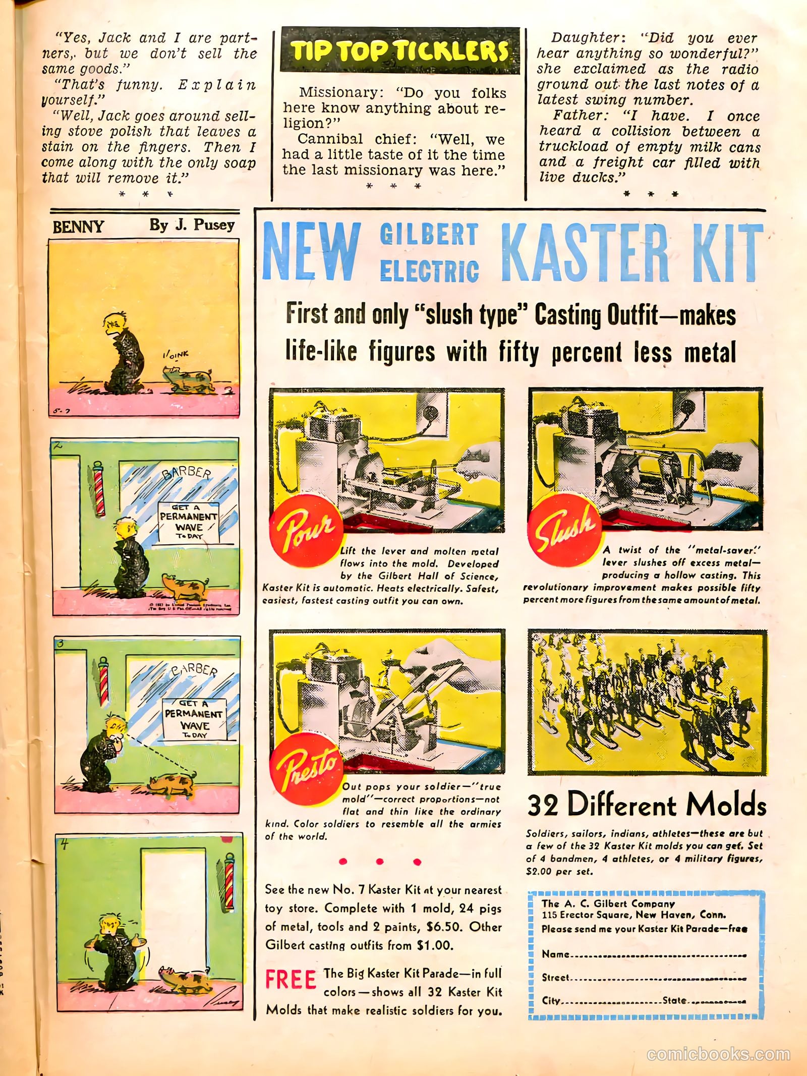 Tip Topper Comics #20 (1952) — page 39 of 53
