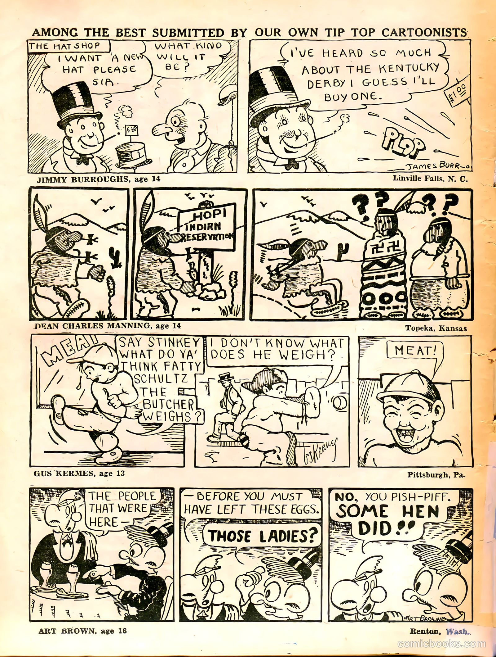 Tip Topper Comics #20 (1952) — page 52 of 53