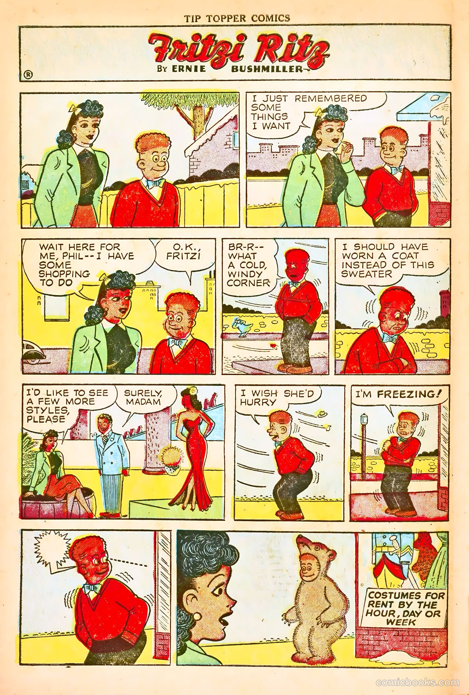 Tip Topper Comics #21 (1953) — page 6 of 27