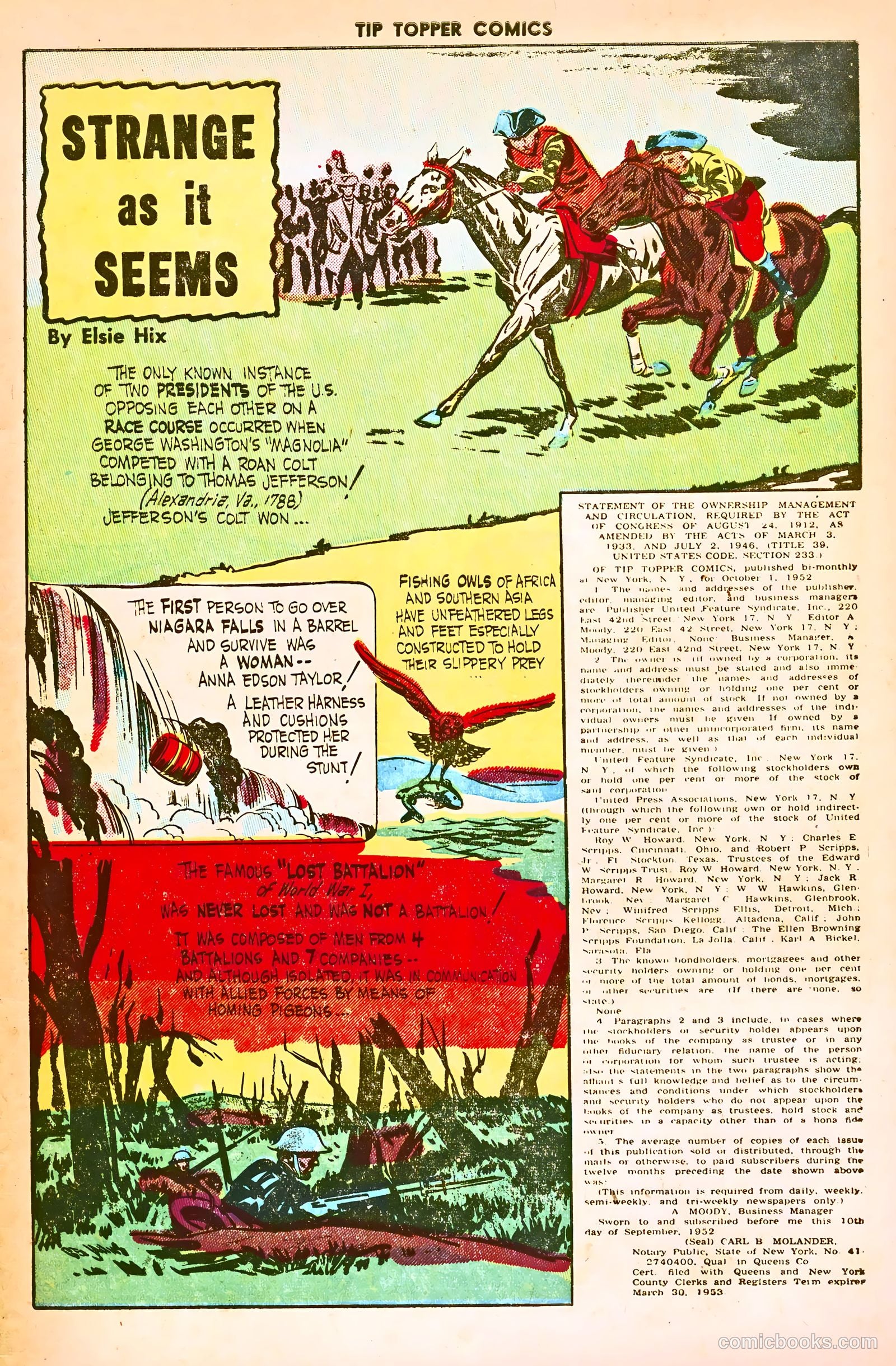Tip Topper Comics #21 (1953) — page 7 of 27