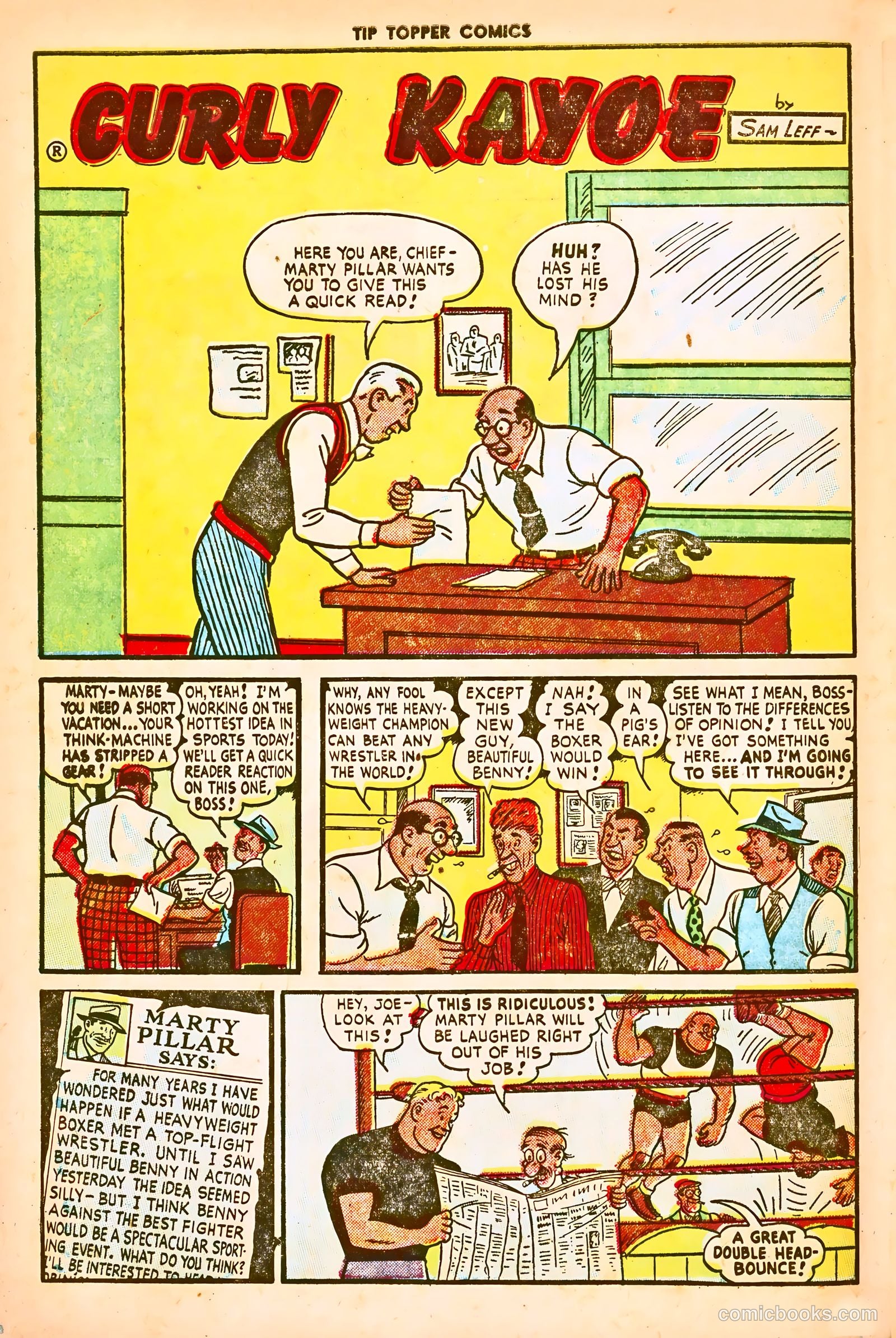 Tip Topper Comics #21 (1953) — page 8 of 27