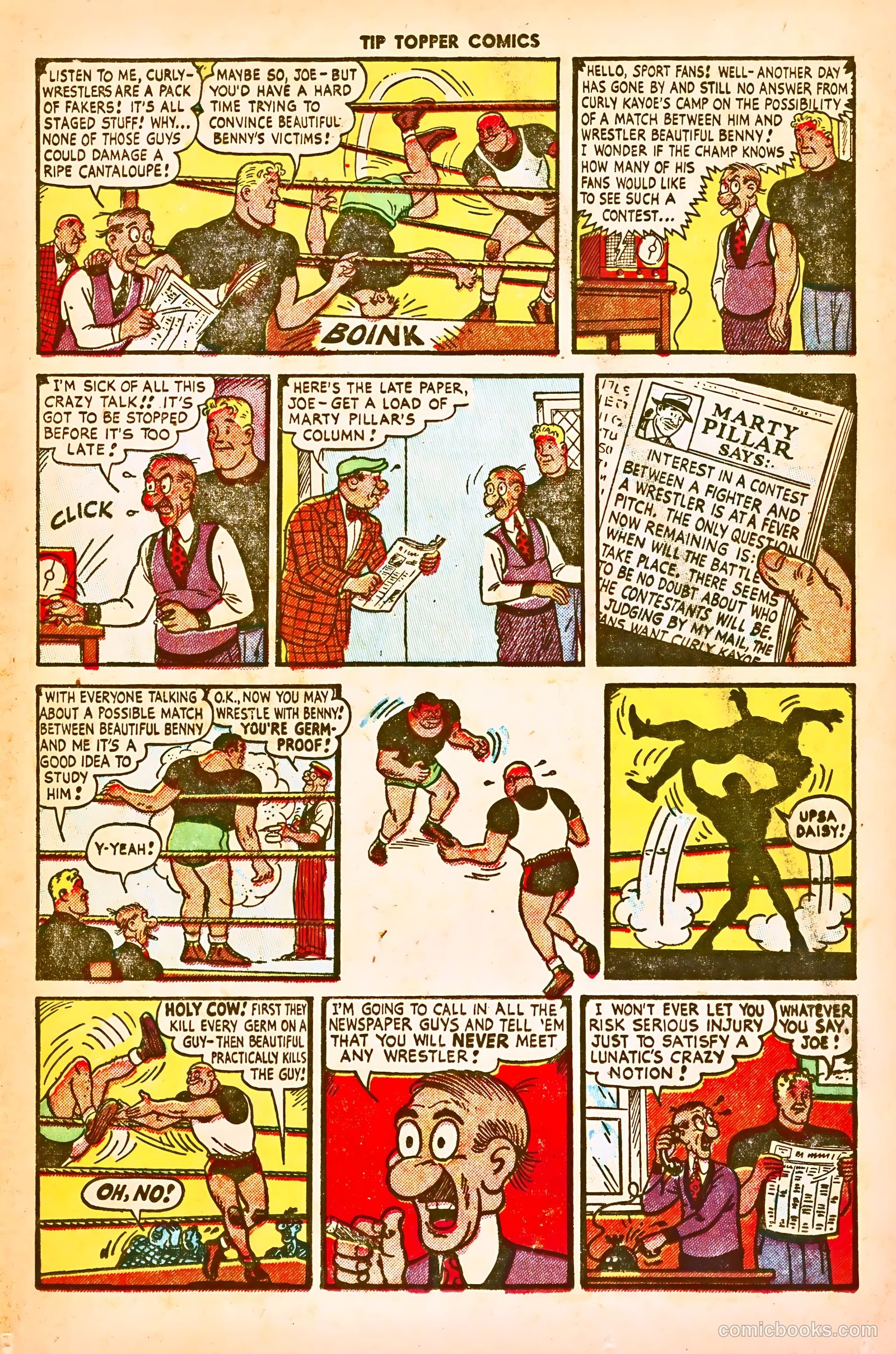 Tip Topper Comics #21 (1953) — page 9 of 27