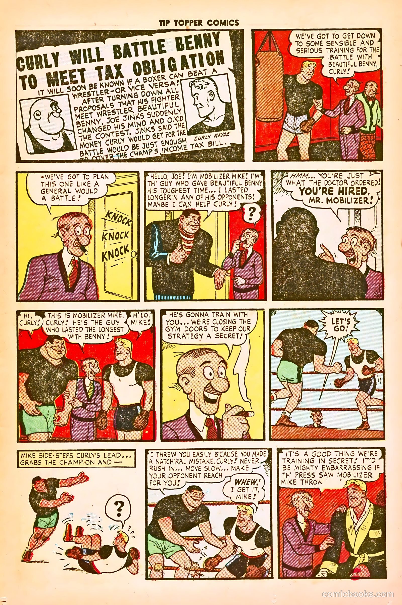 Tip Topper Comics #21 (1953) — page 11 of 27
