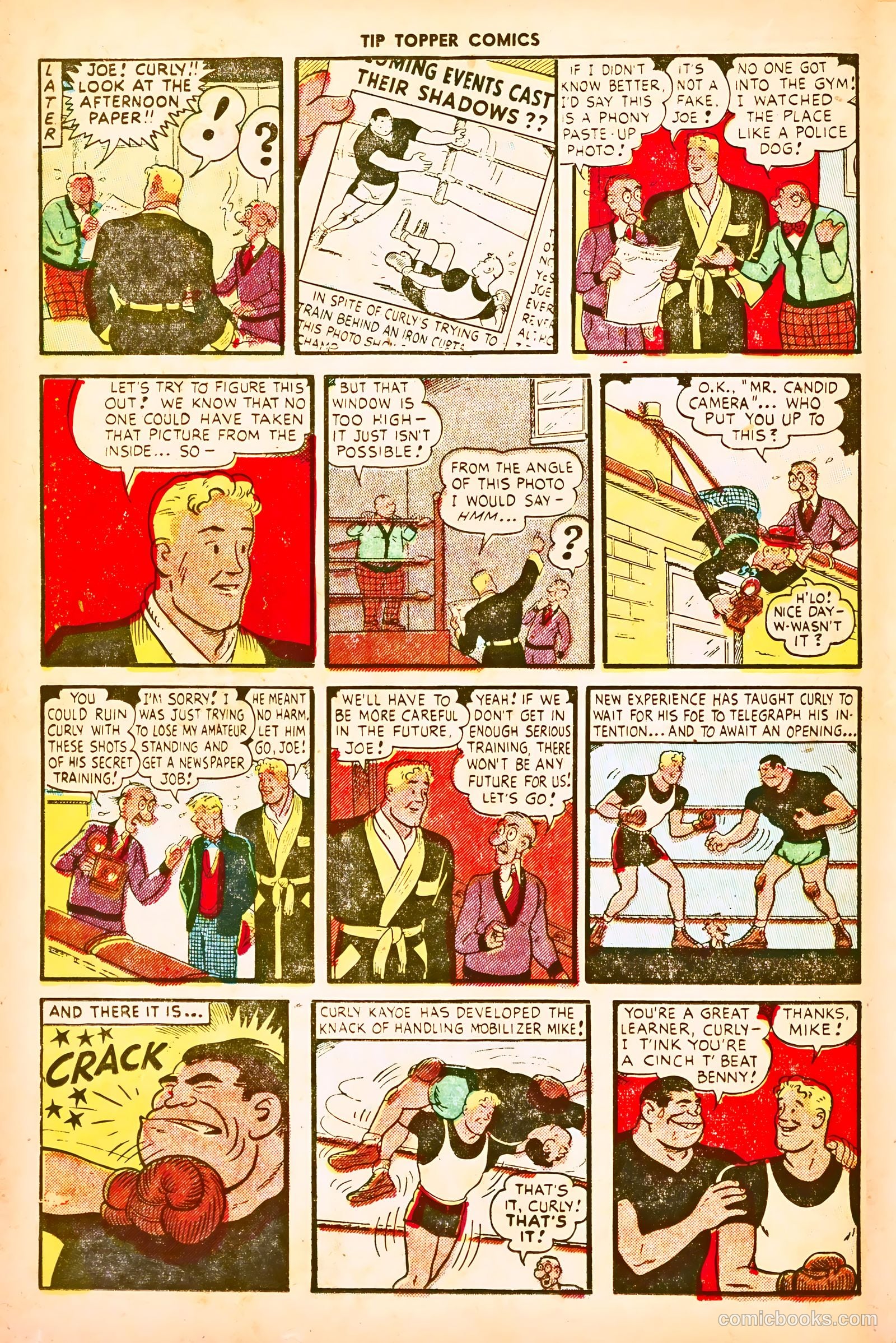 Tip Topper Comics #21 (1953) — page 12 of 27