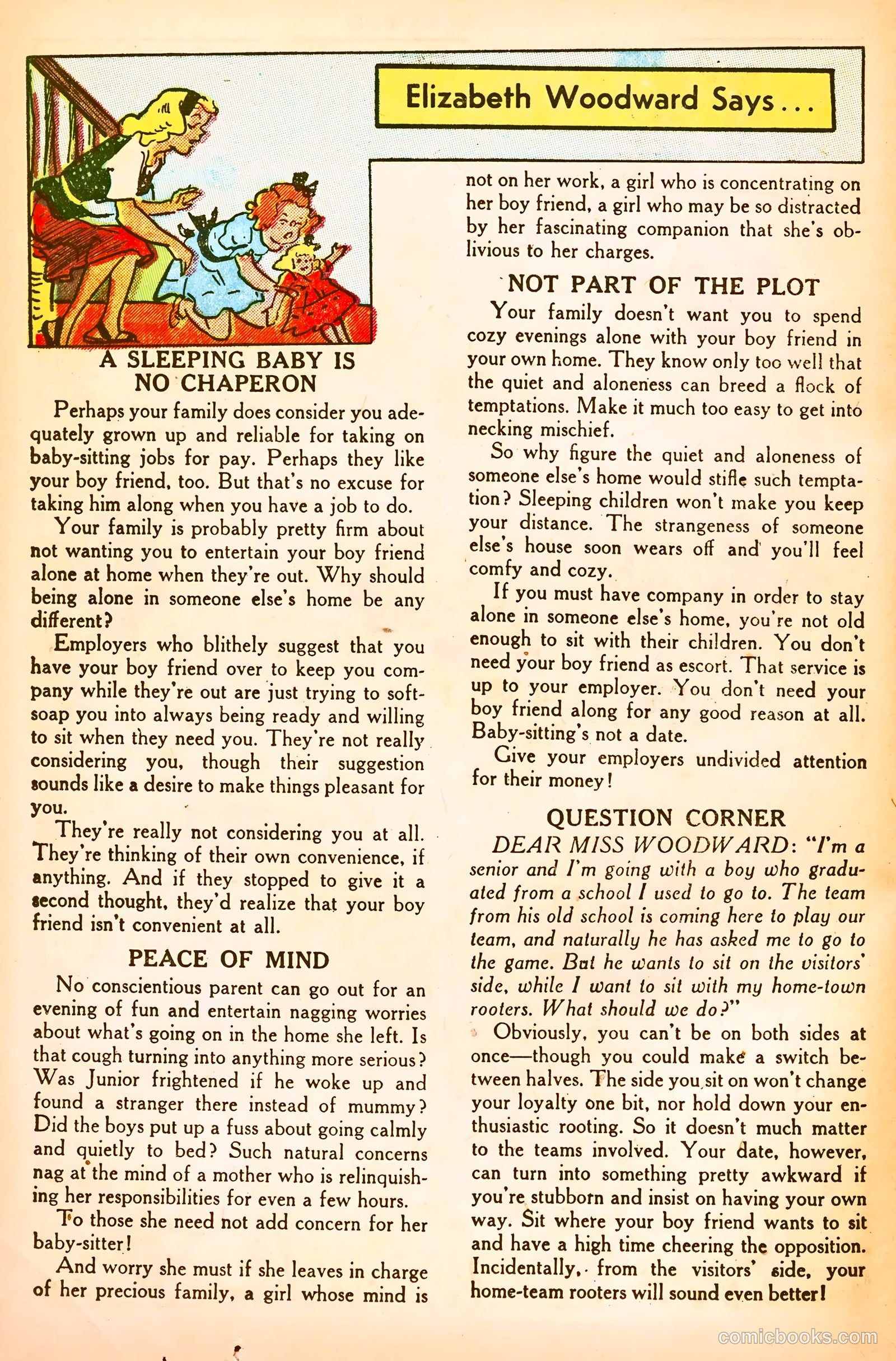 Tip Topper Comics #21 (1953) — page 22 of 27