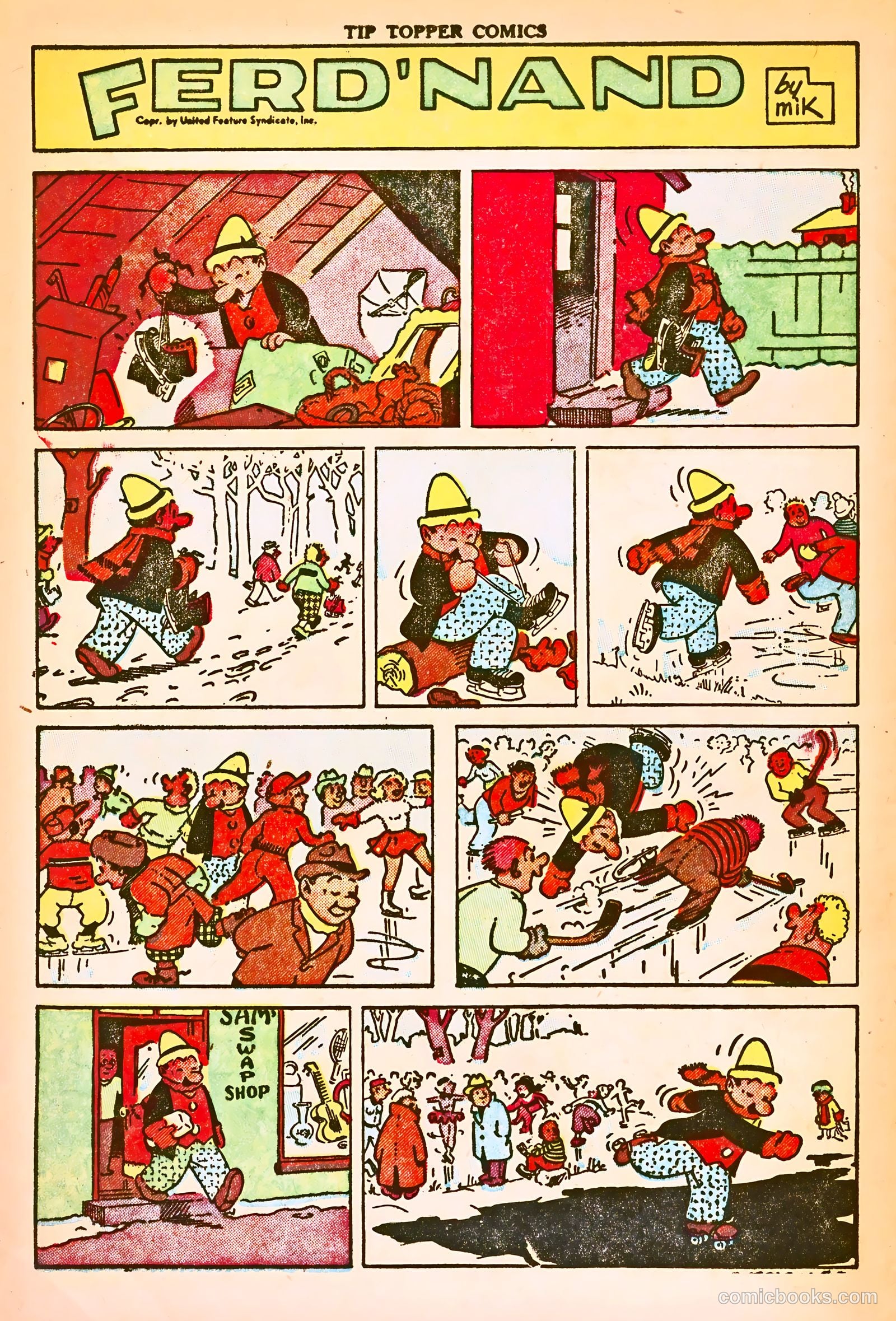 Tip Topper Comics #21 (1953) — page 23 of 27