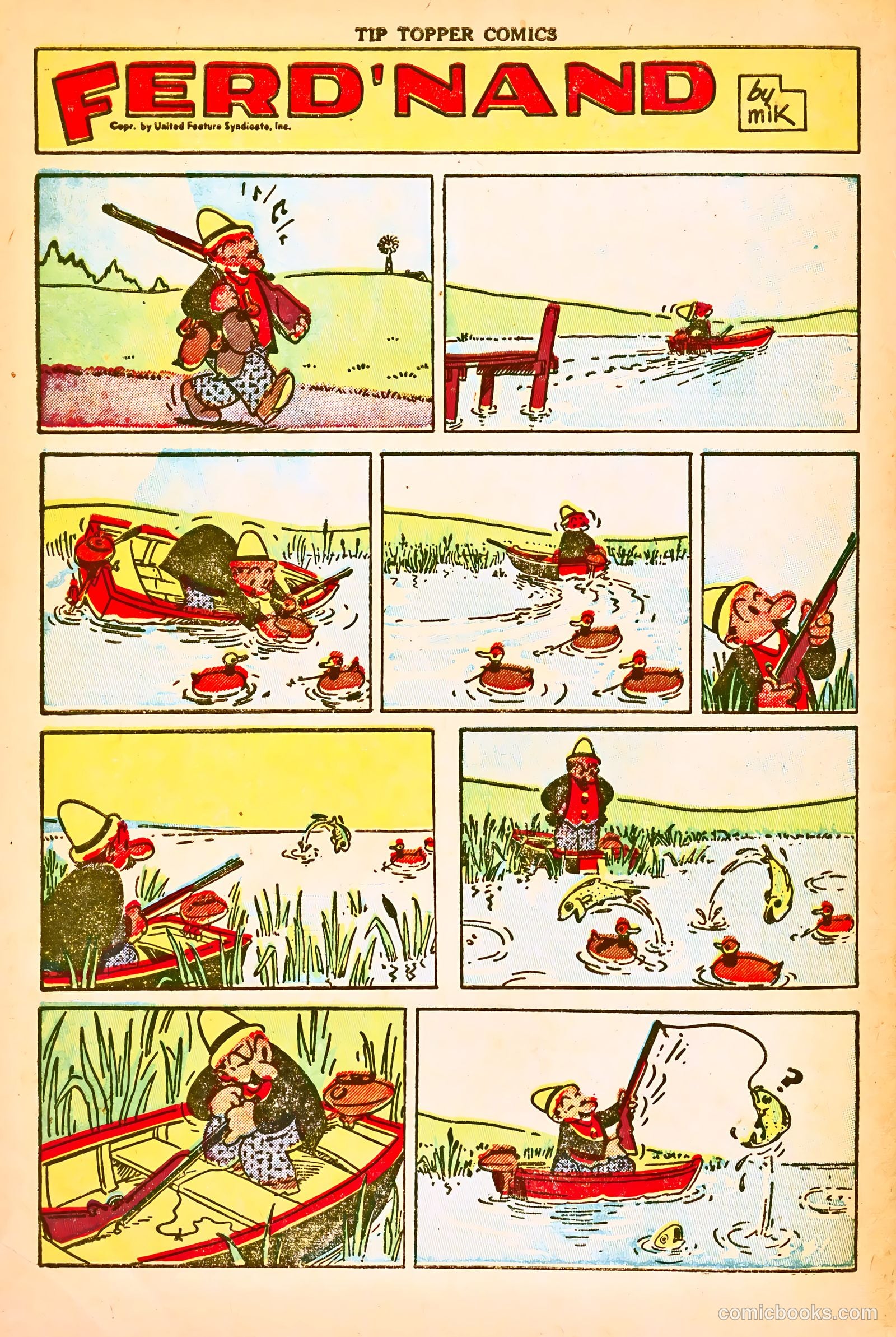Tip Topper Comics #21 (1953) — page 25 of 27