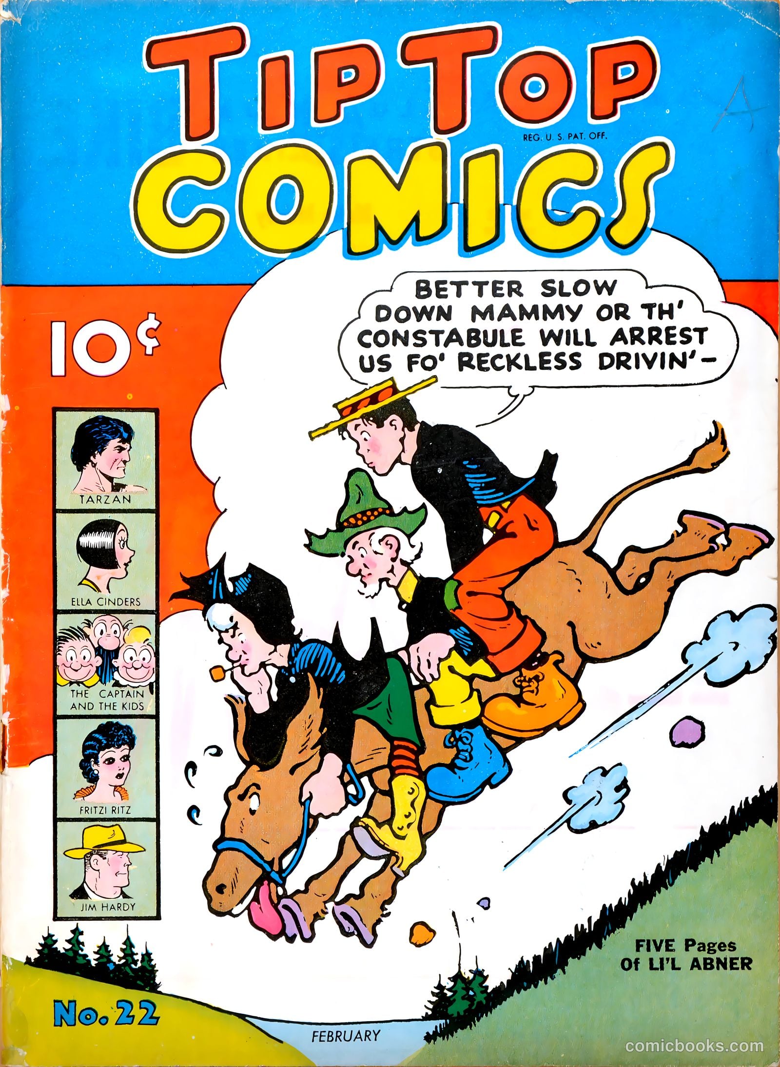 Tip Topper Comics #22