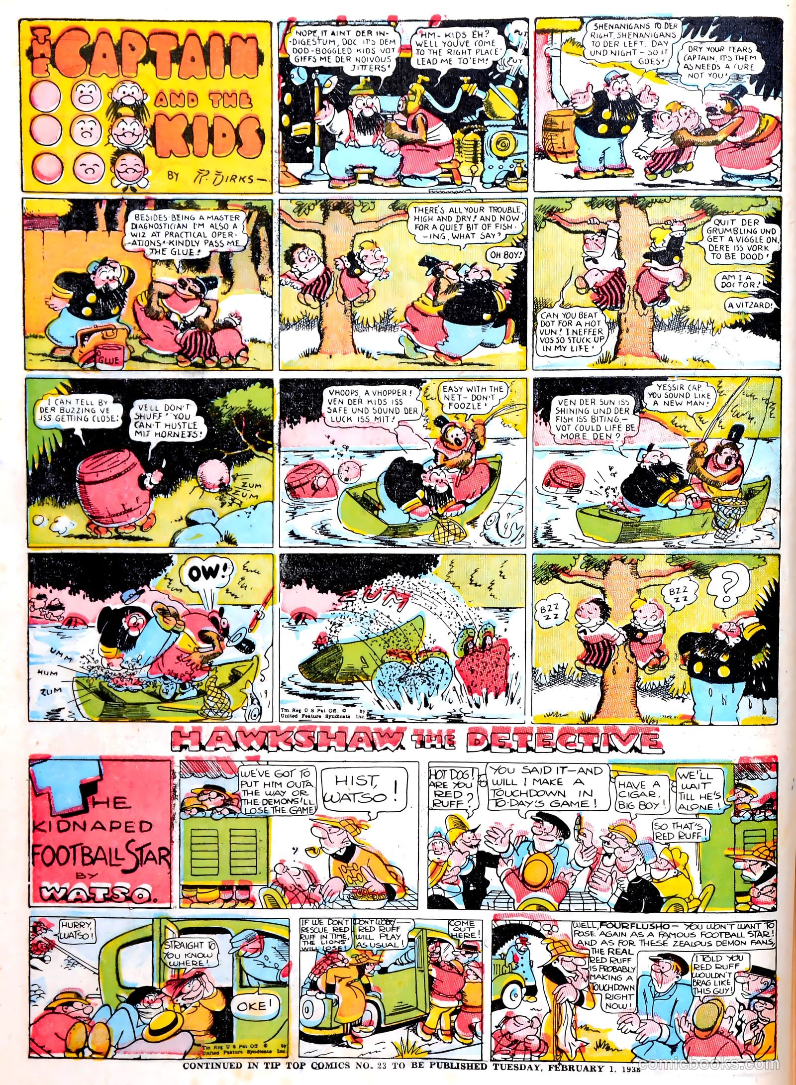 Tip Topper Comics #22 (1953) — page 6 of 55