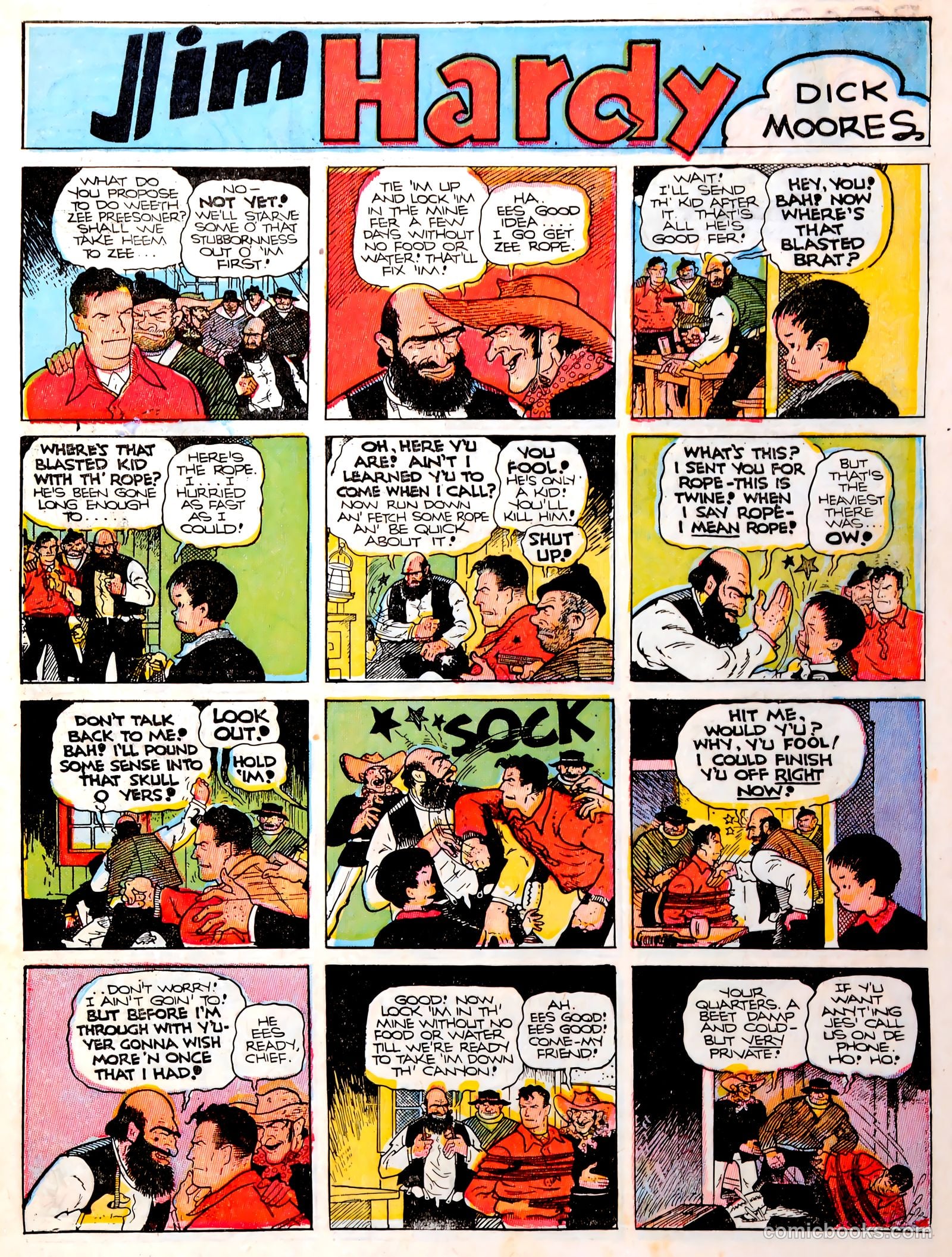 Tip Topper Comics #22 (1953) — page 7 of 55