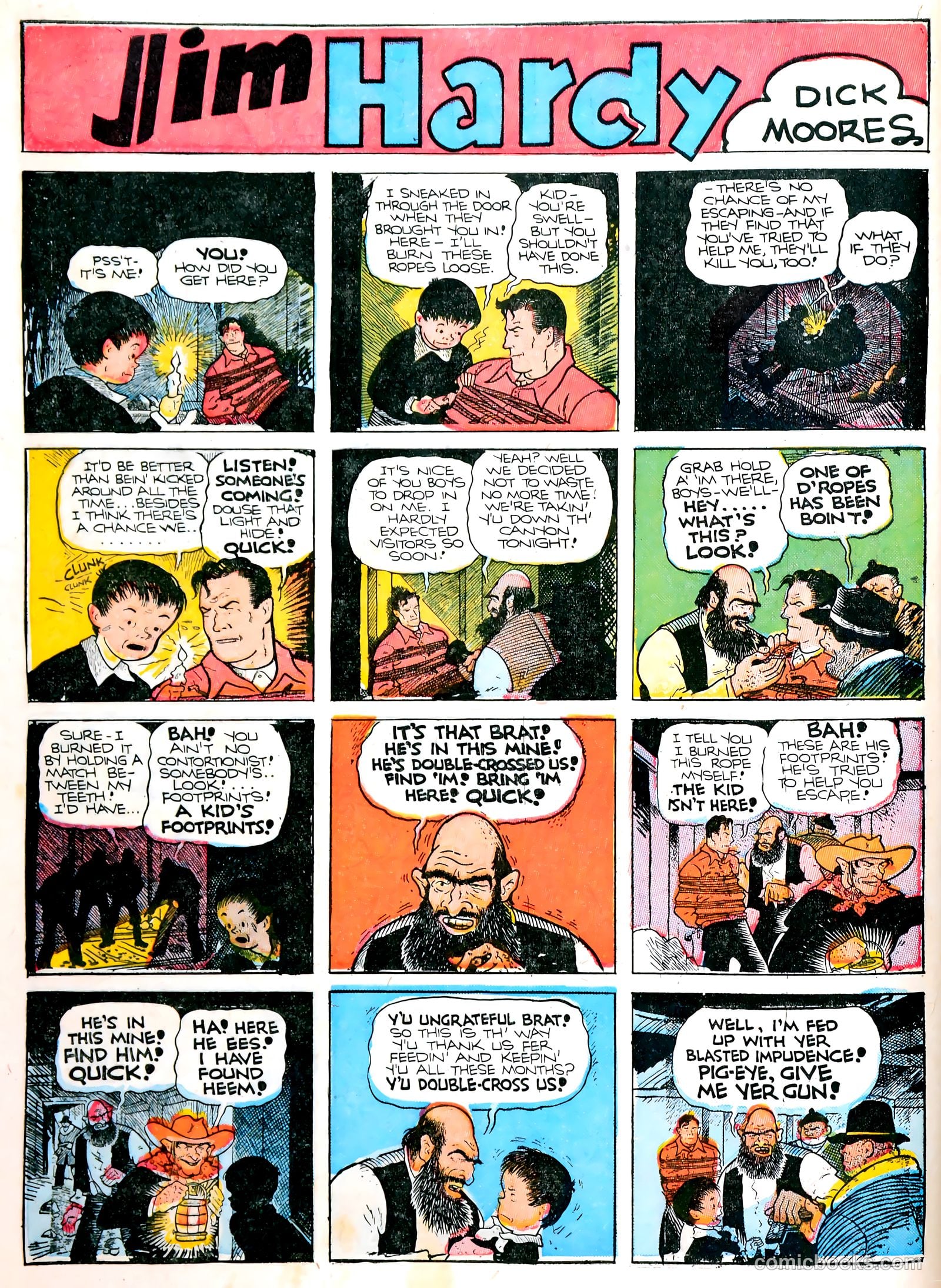 Tip Topper Comics #22 (1953) — page 8 of 55