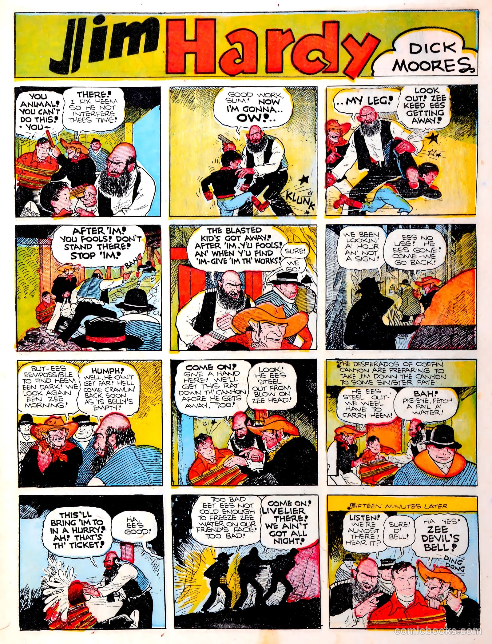 Tip Topper Comics #22 (1953) — page 9 of 55