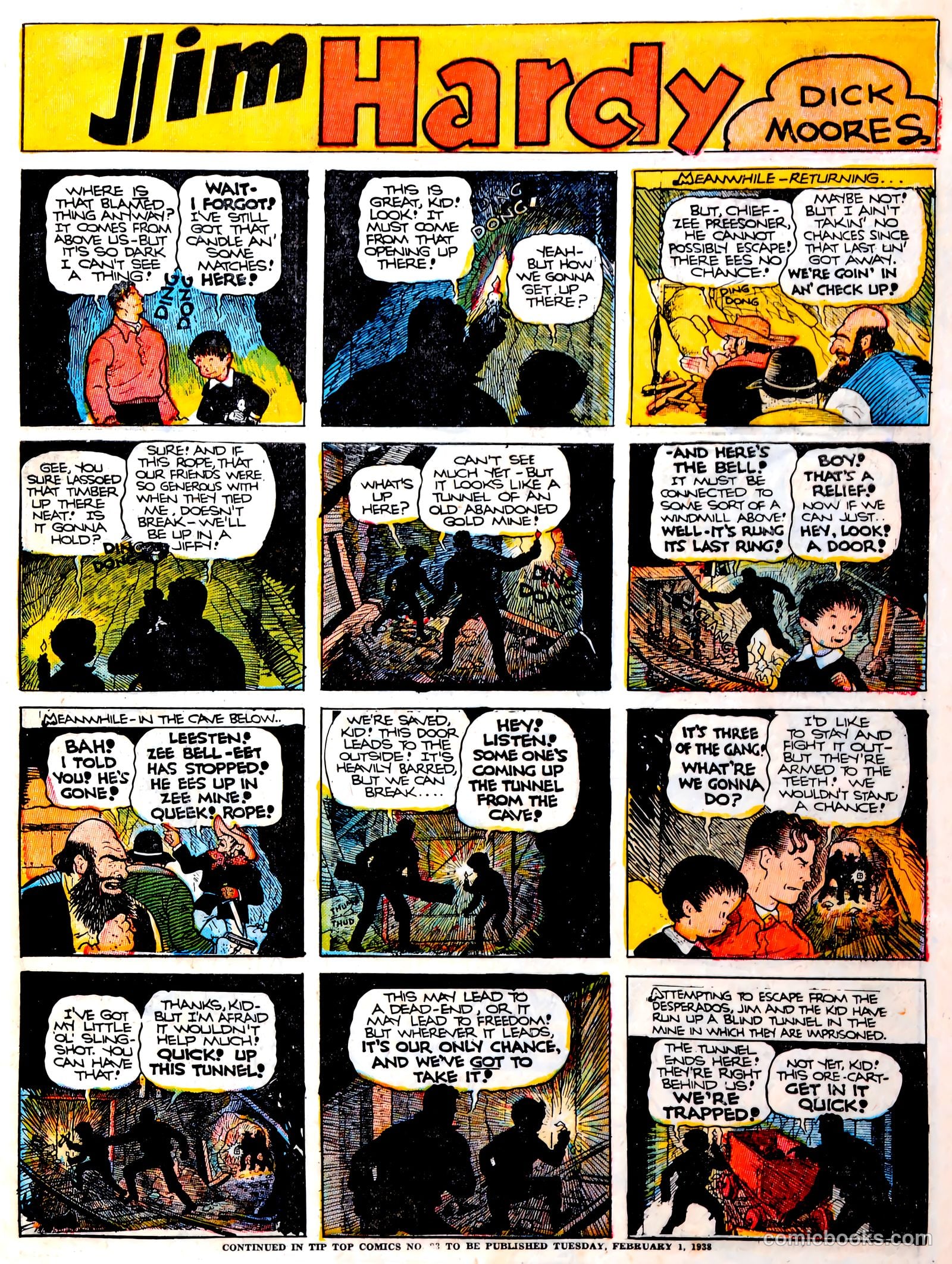 Tip Topper Comics #22 (1953) — page 11 of 55