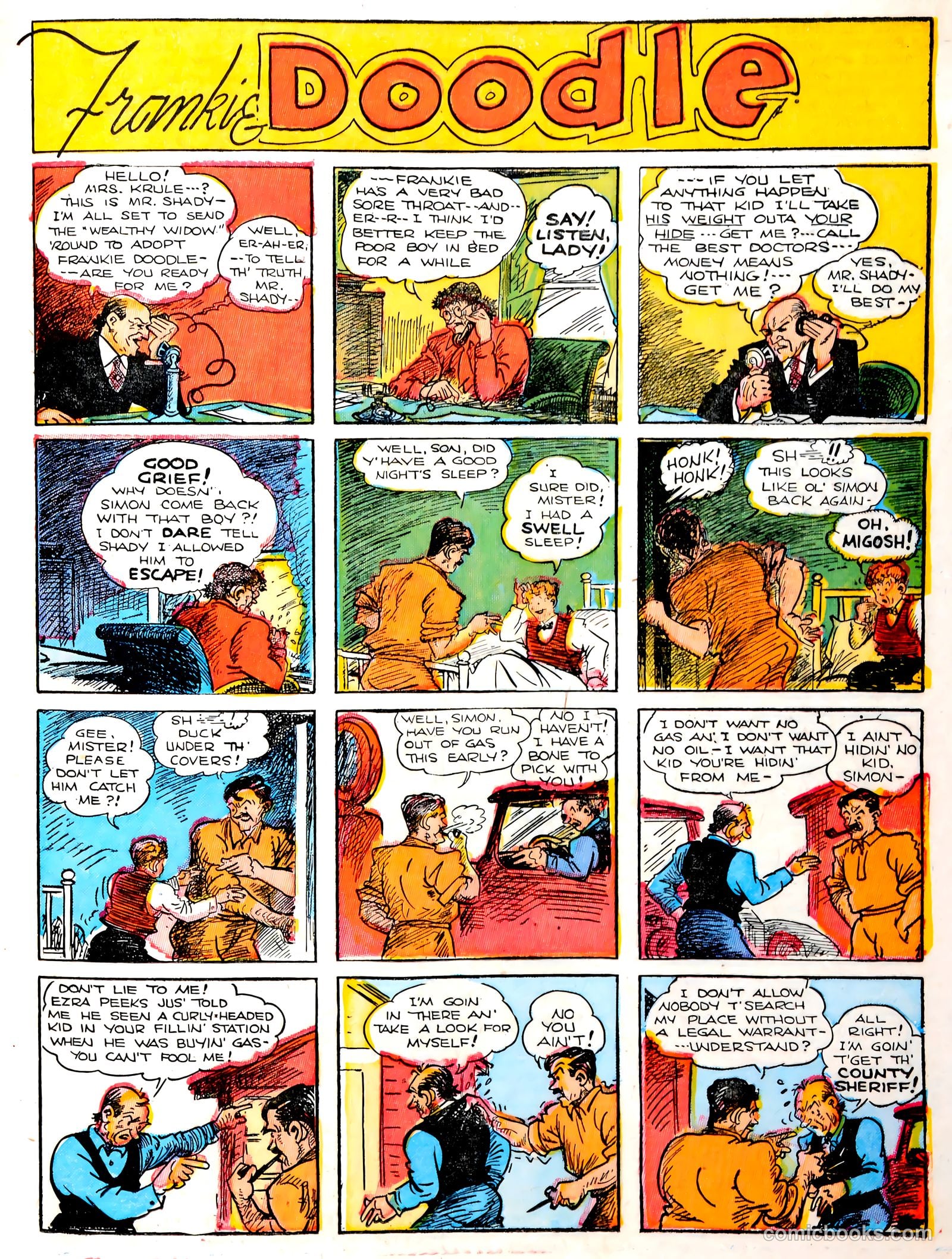 Tip Topper Comics #22 (1953) — page 15 of 55