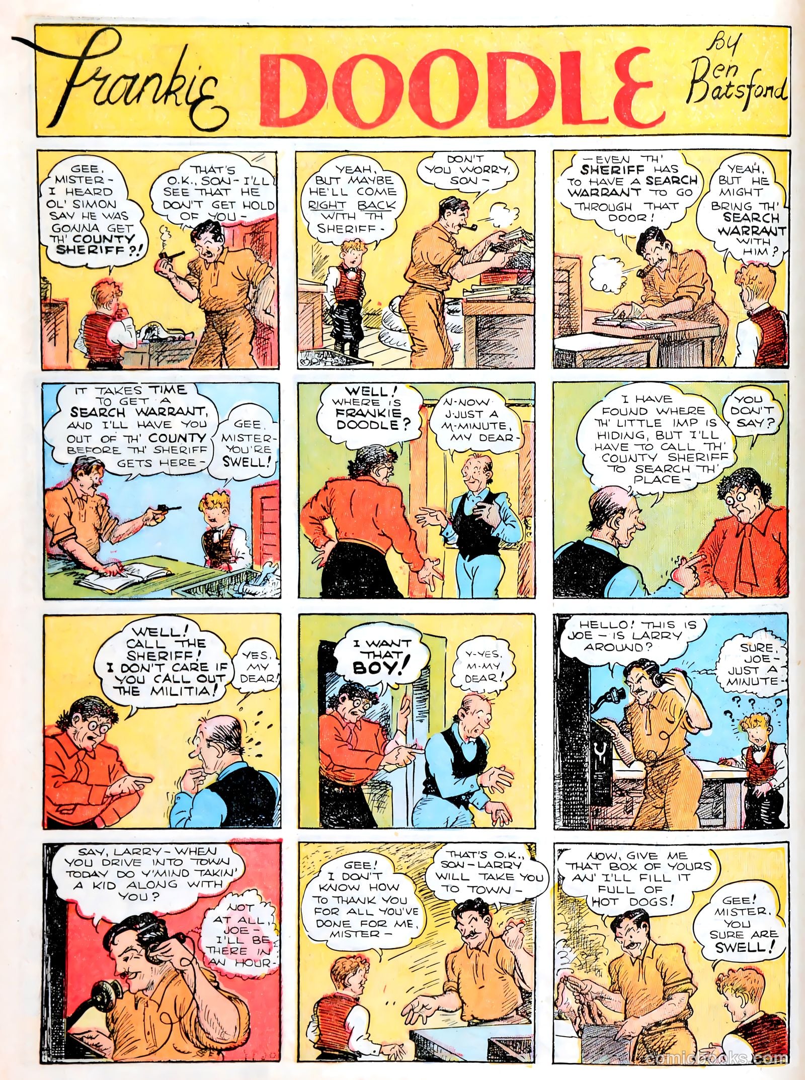 Tip Topper Comics #22 (1953) — page 16 of 55