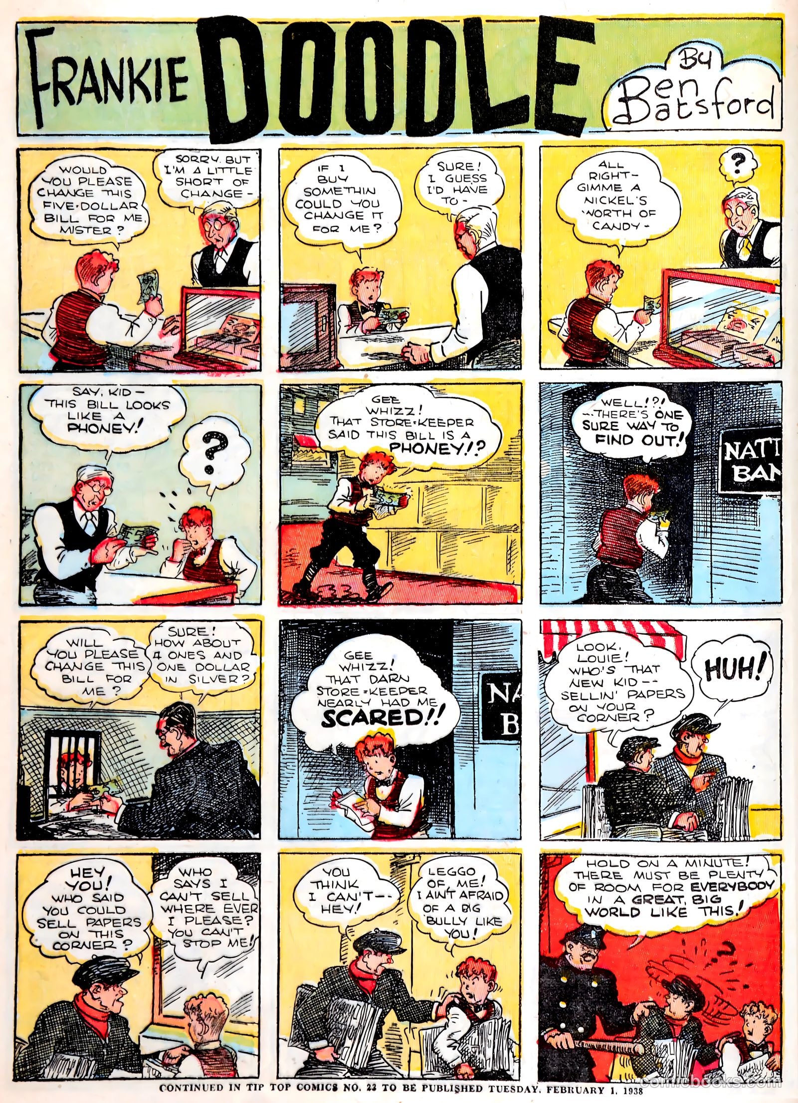 Tip Topper Comics #22 (1953) — page 18 of 55