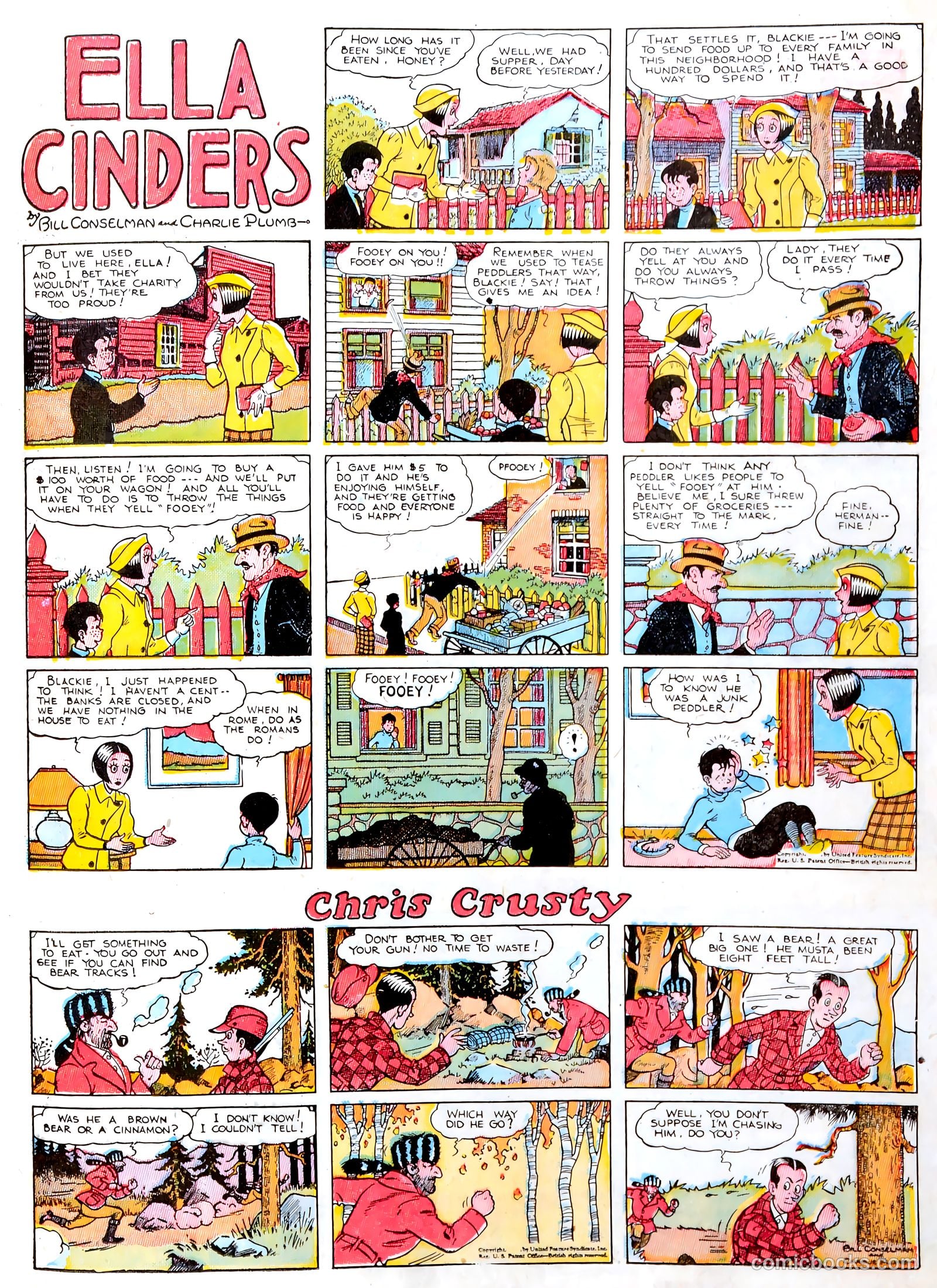 Tip Topper Comics #22 (1953) — page 21 of 55