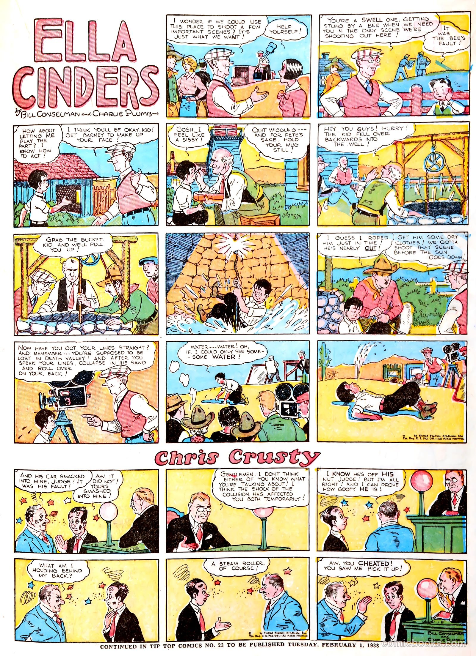Tip Topper Comics #22 (1953) — page 23 of 55