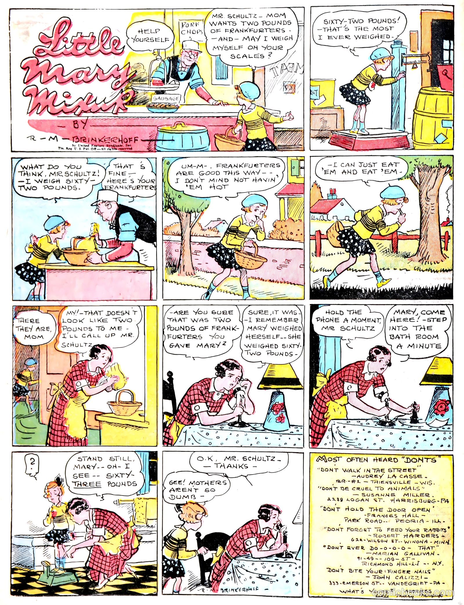 Tip Topper Comics #22 (1953) — page 24 of 55