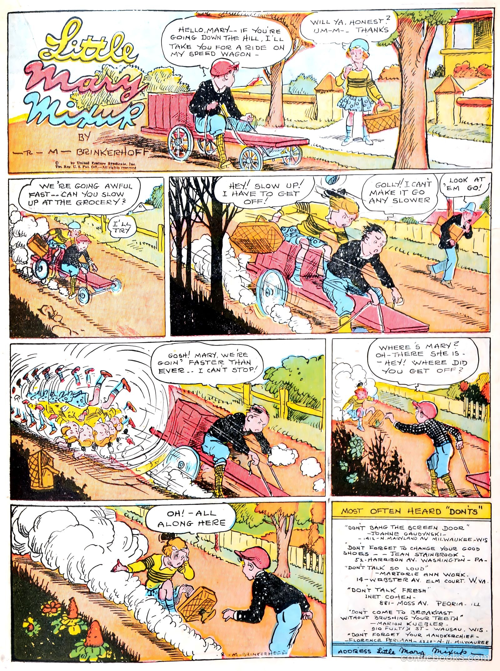 Tip Topper Comics #22 (1953) — page 25 of 55