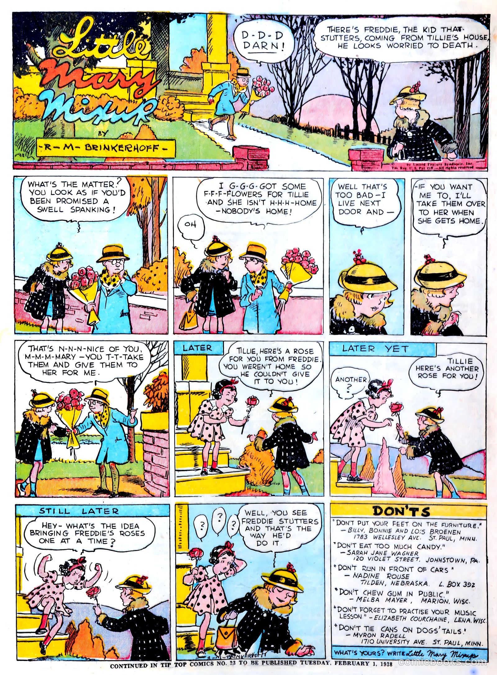 Tip Topper Comics #22 (1953) — page 27 of 55