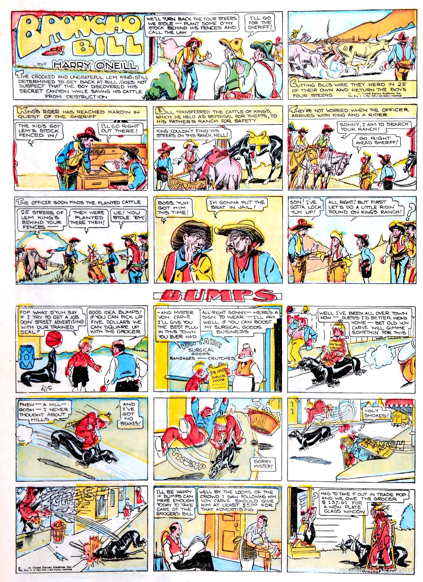Tip Topper Comics #22 (1953) — page 30 of 55