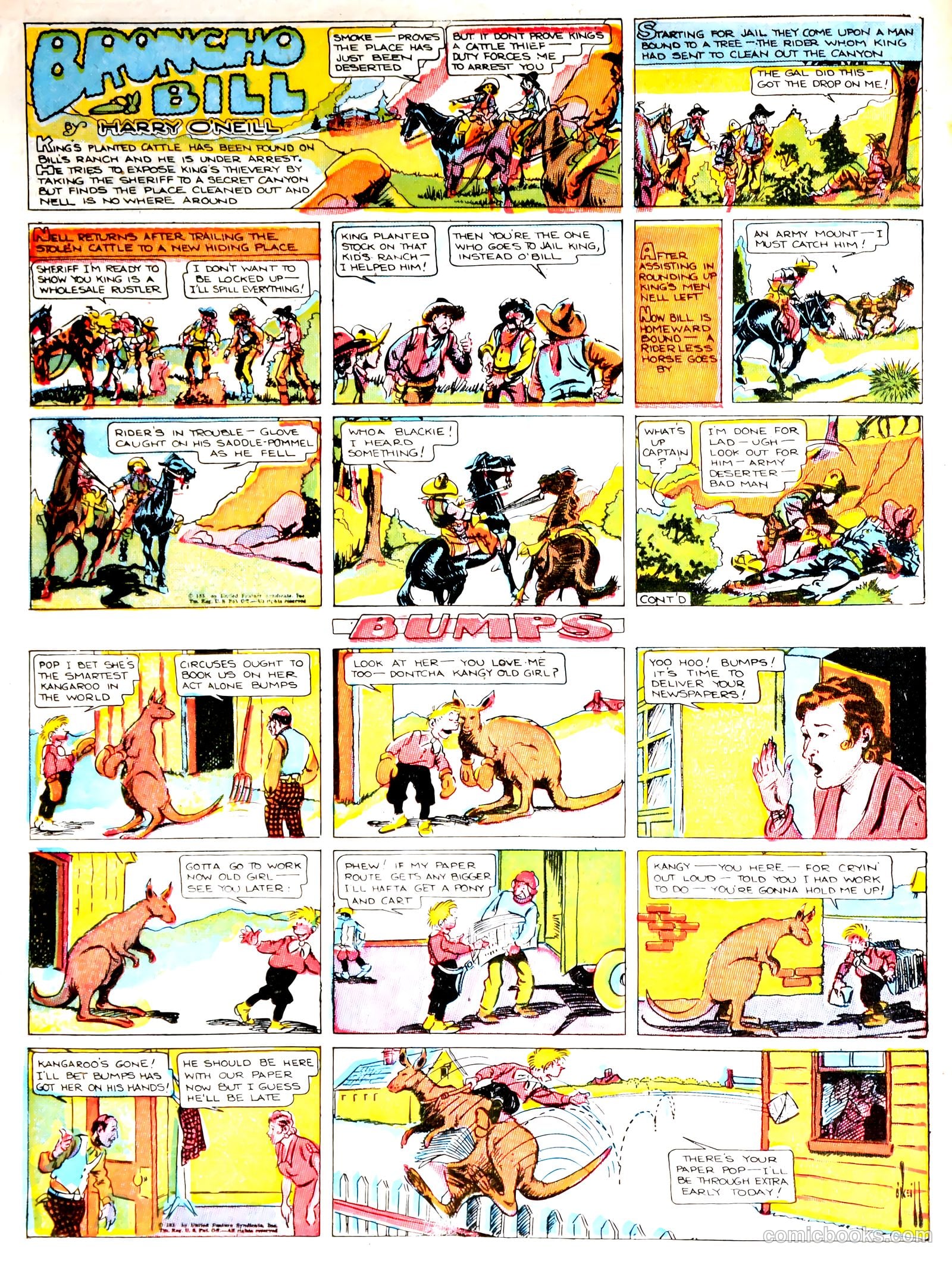 Tip Topper Comics #22 (1953) — page 32 of 55