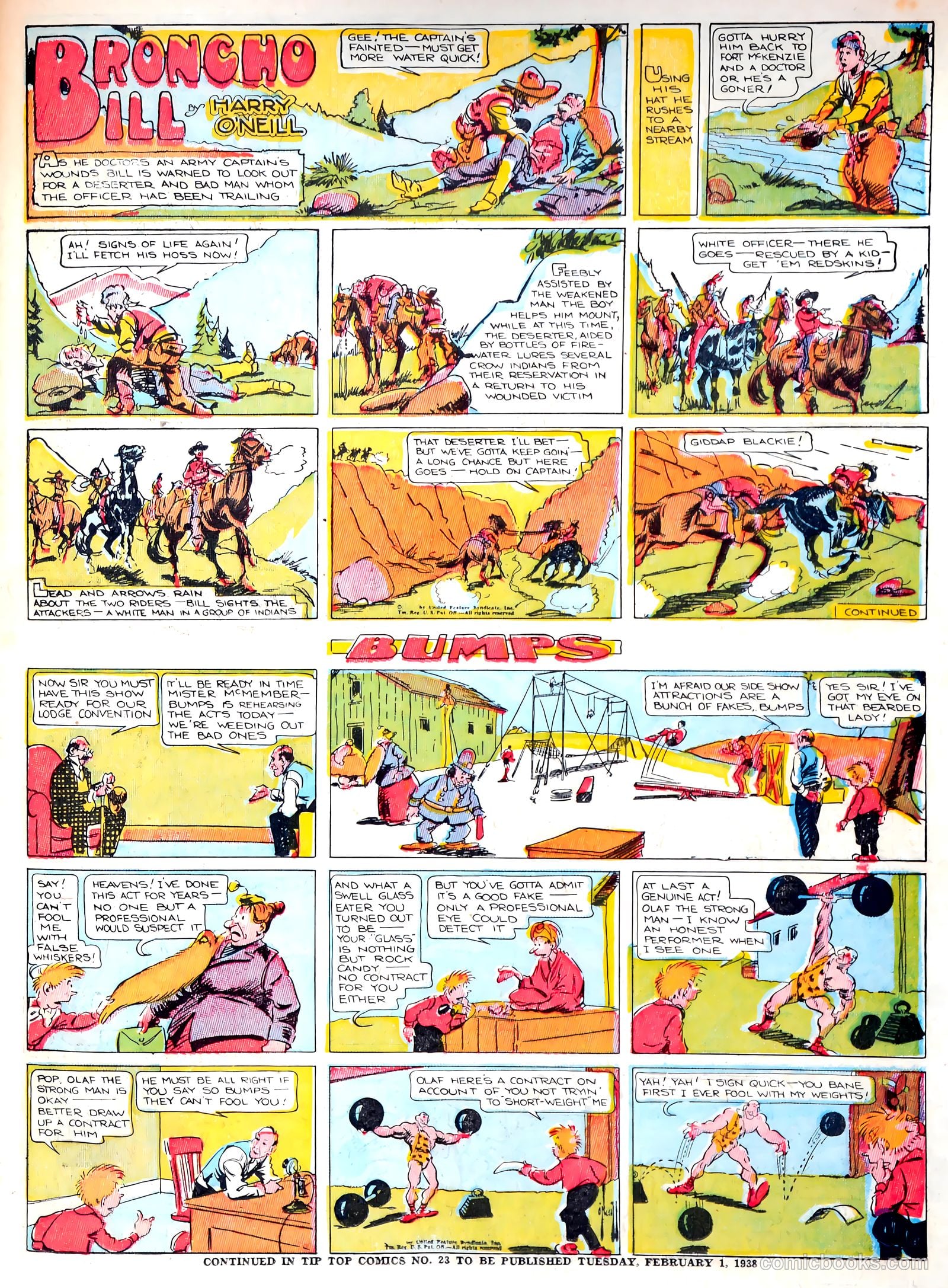 Tip Topper Comics #22 (1953) — page 33 of 55