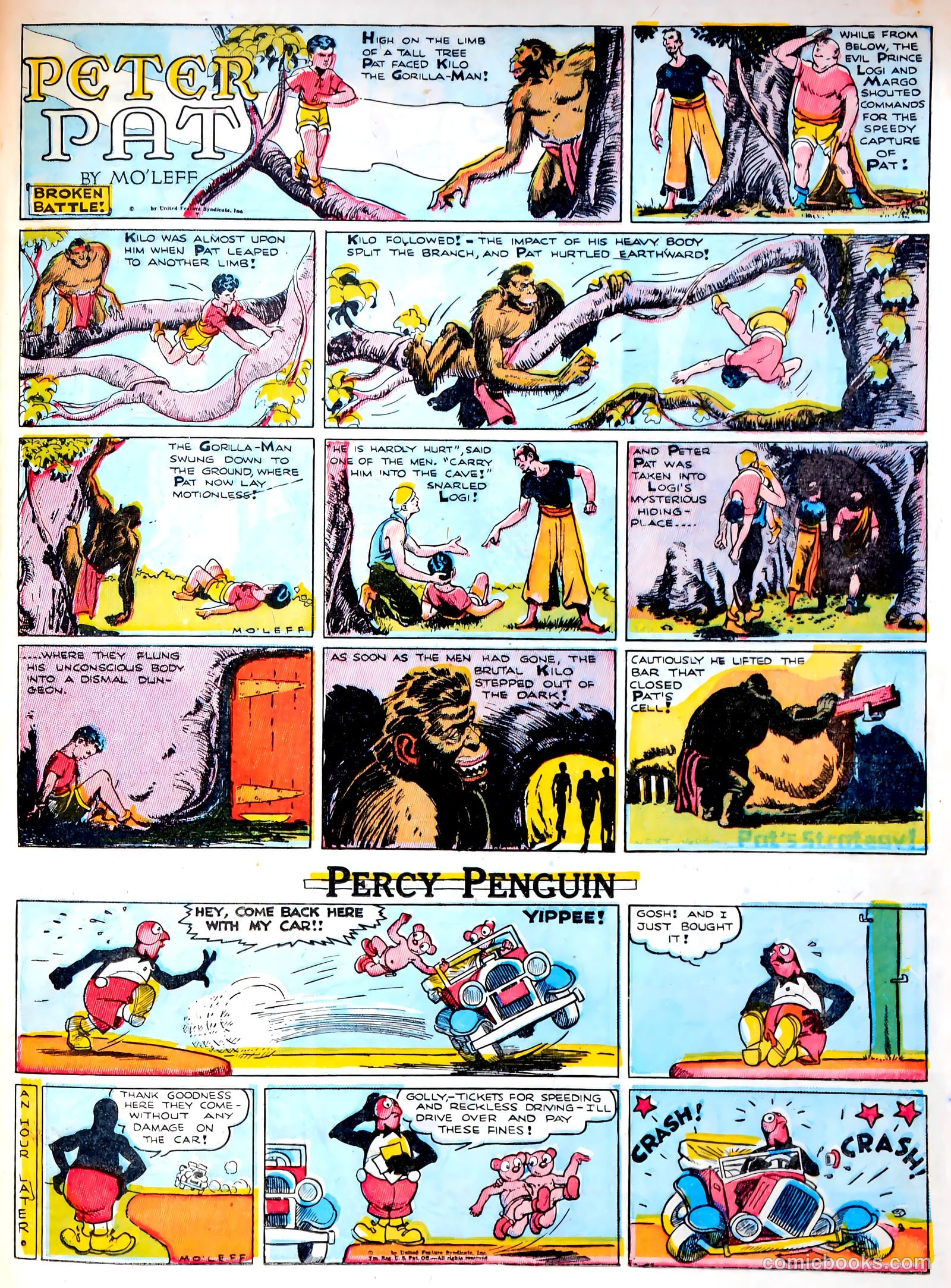 Tip Topper Comics #22 (1953) — page 35 of 55