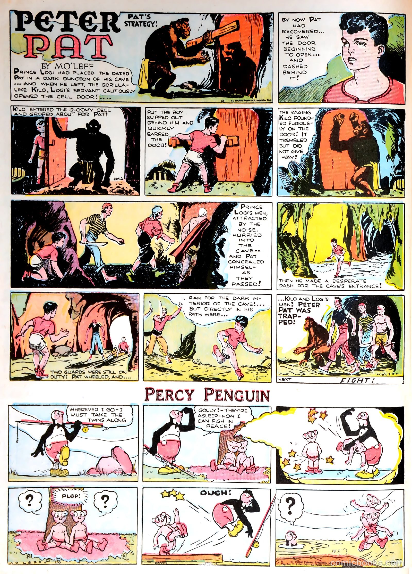 Tip Topper Comics #22 (1953) — page 36 of 55
