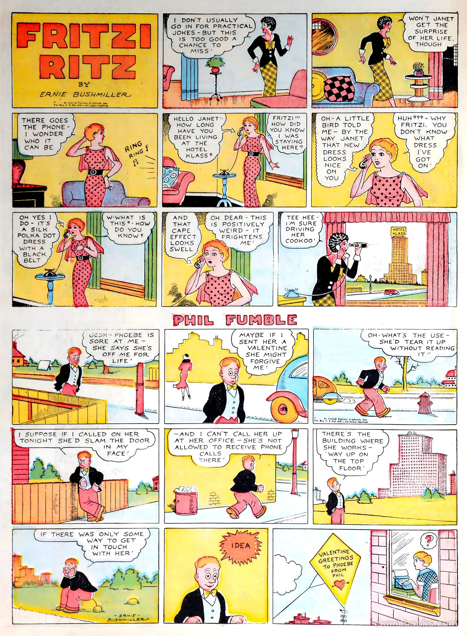 Tip Topper Comics #22 (1953) — page 40 of 55