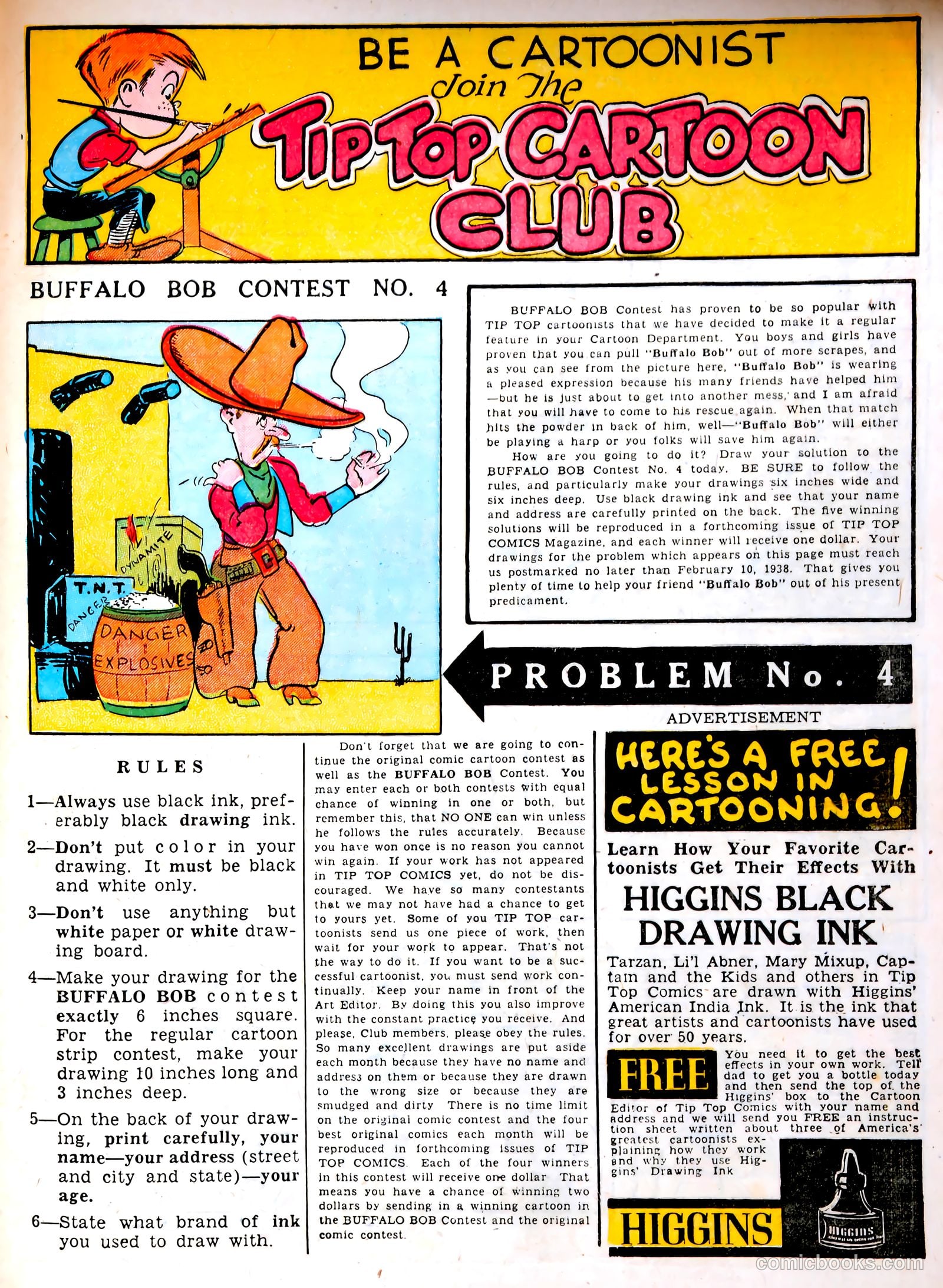 Tip Topper Comics #22 (1953) — page 47 of 55