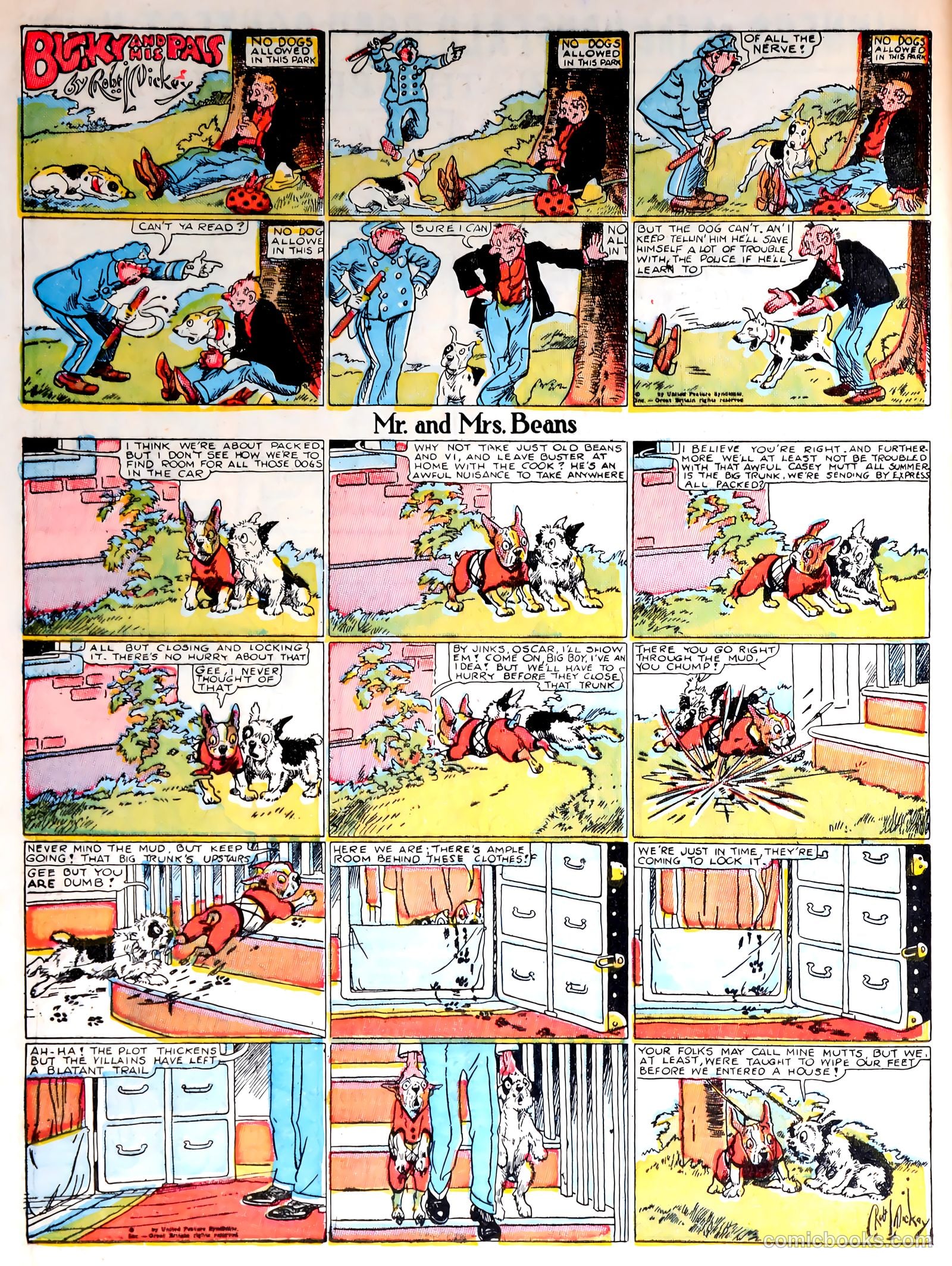 Tip Topper Comics #22 (1953) — page 49 of 55