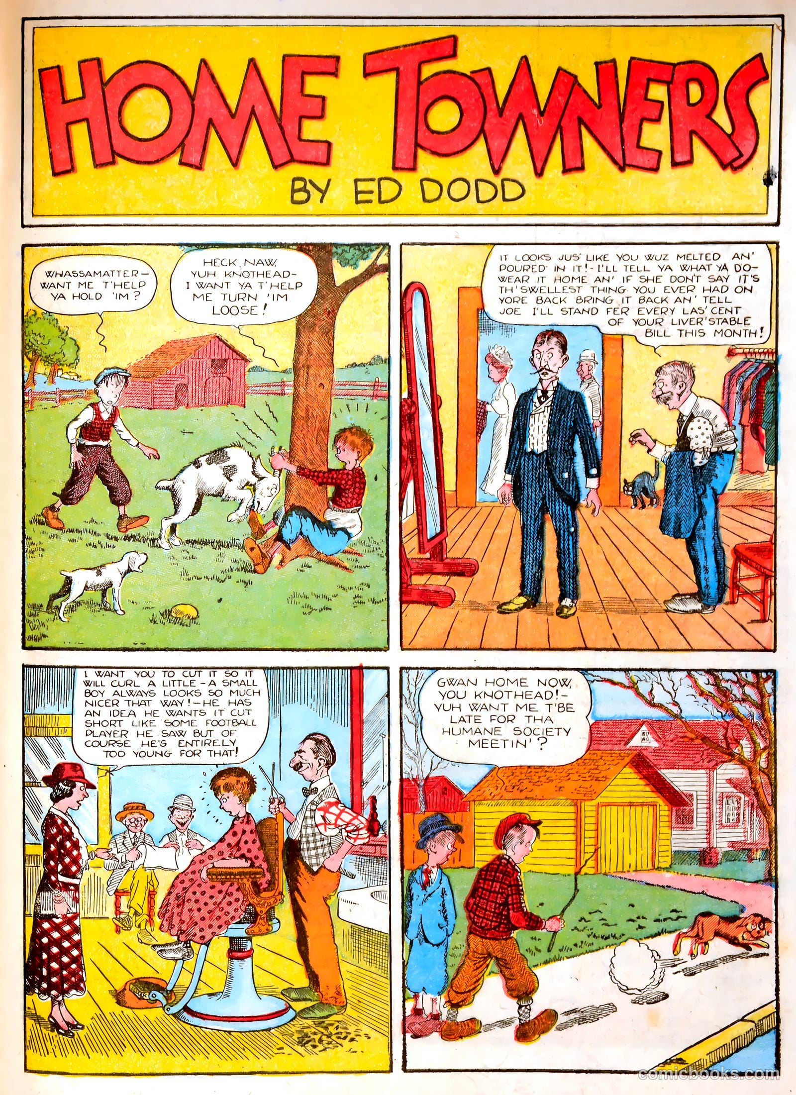Tip Topper Comics #22 (1953) — page 50 of 55