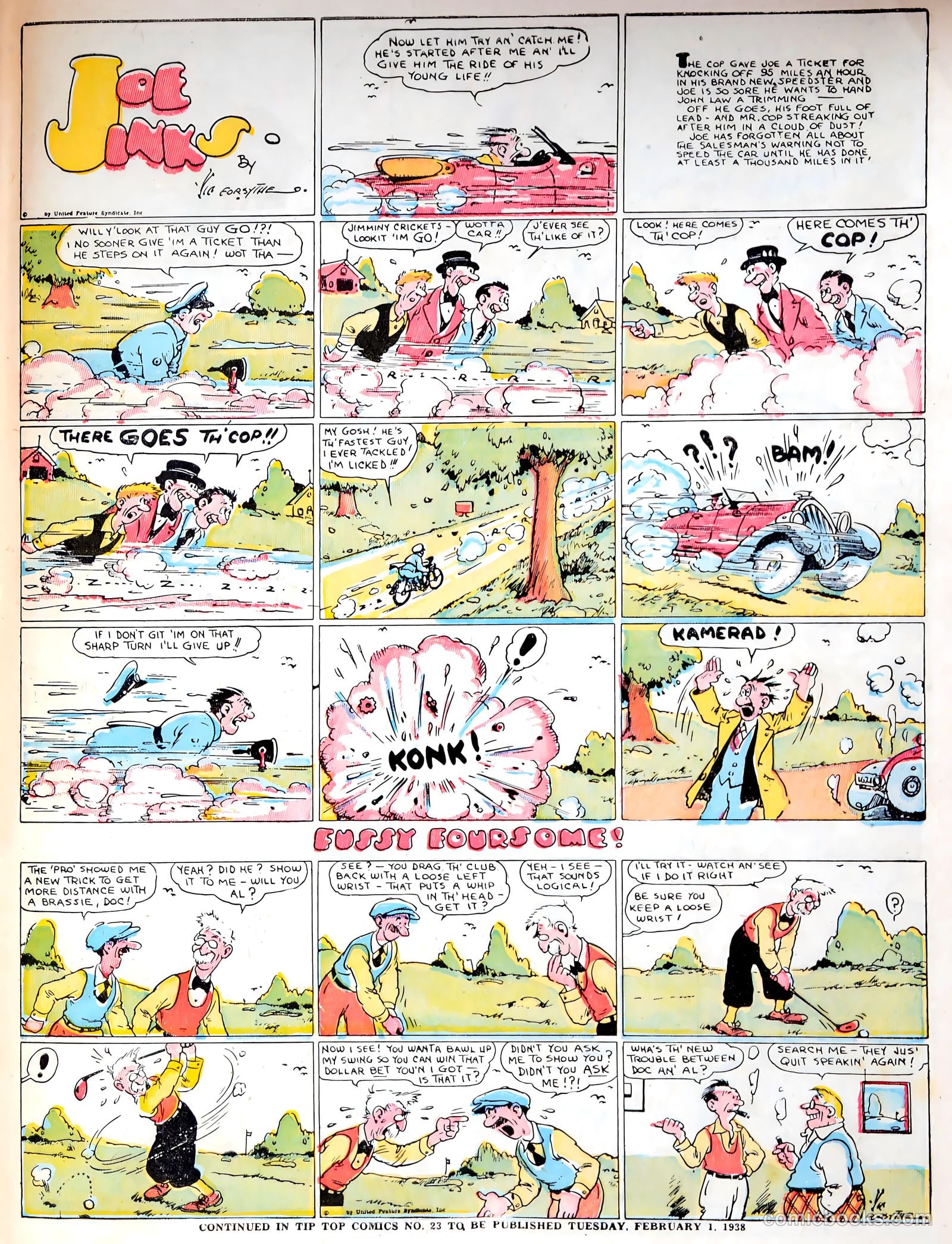 Tip Topper Comics #22 (1953) — page 52 of 55