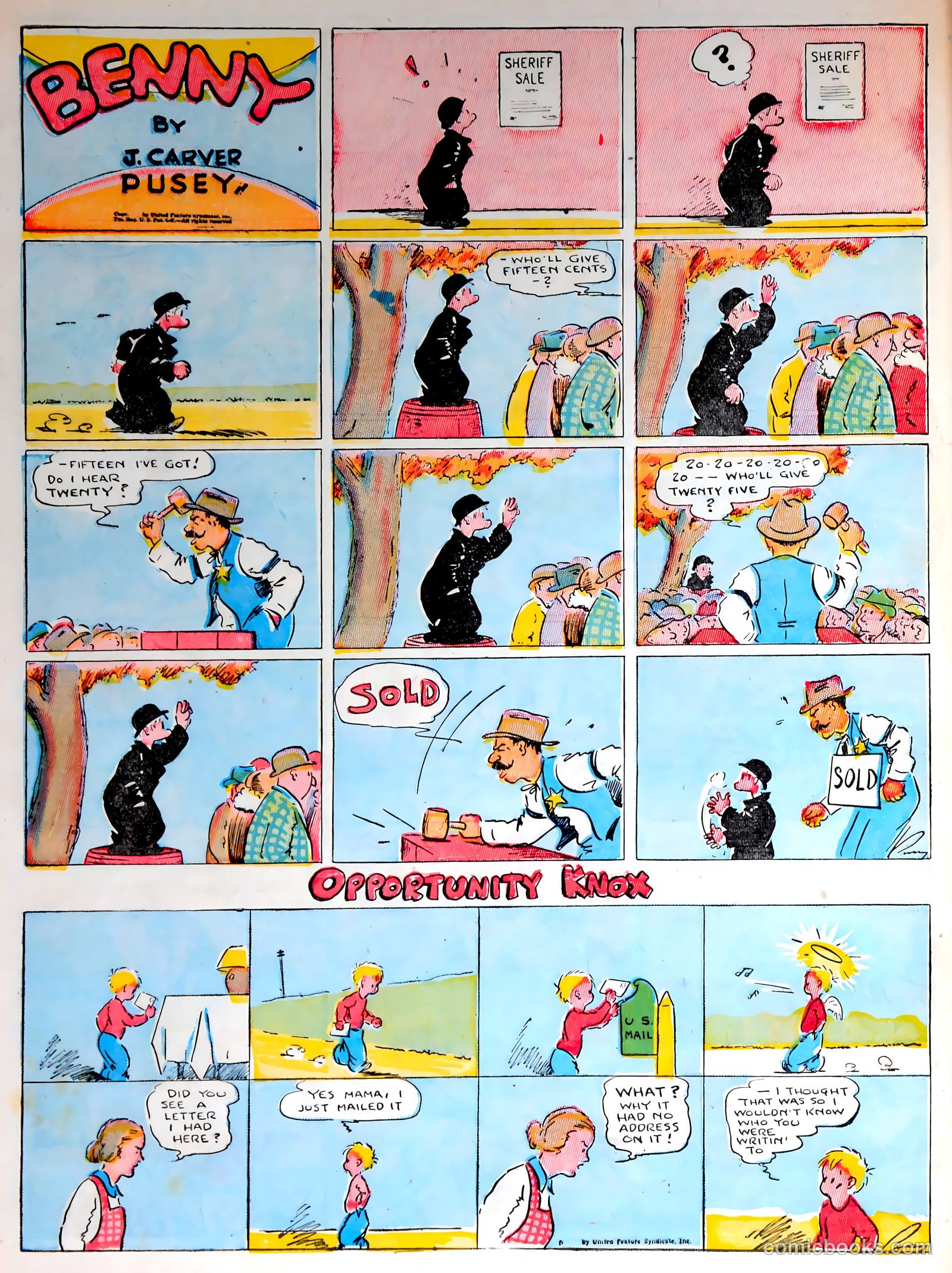 Tip Topper Comics #22 (1953) — page 53 of 55