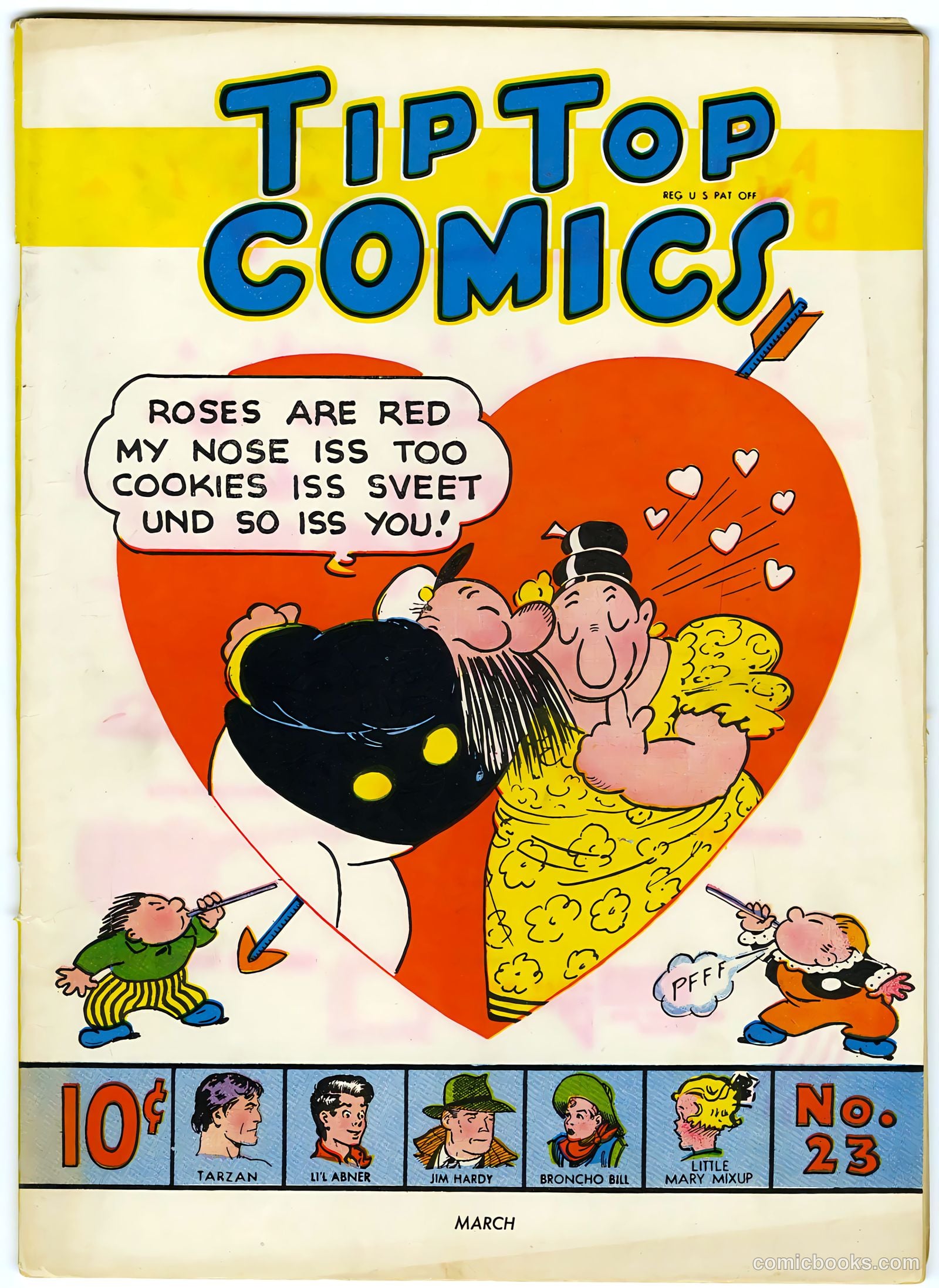 Tip Topper Comics #23