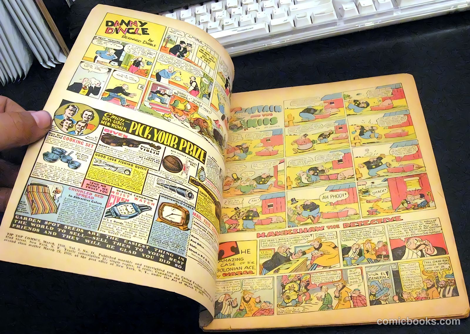 Tip Topper Comics #23 (1953) — page 2 of 55
