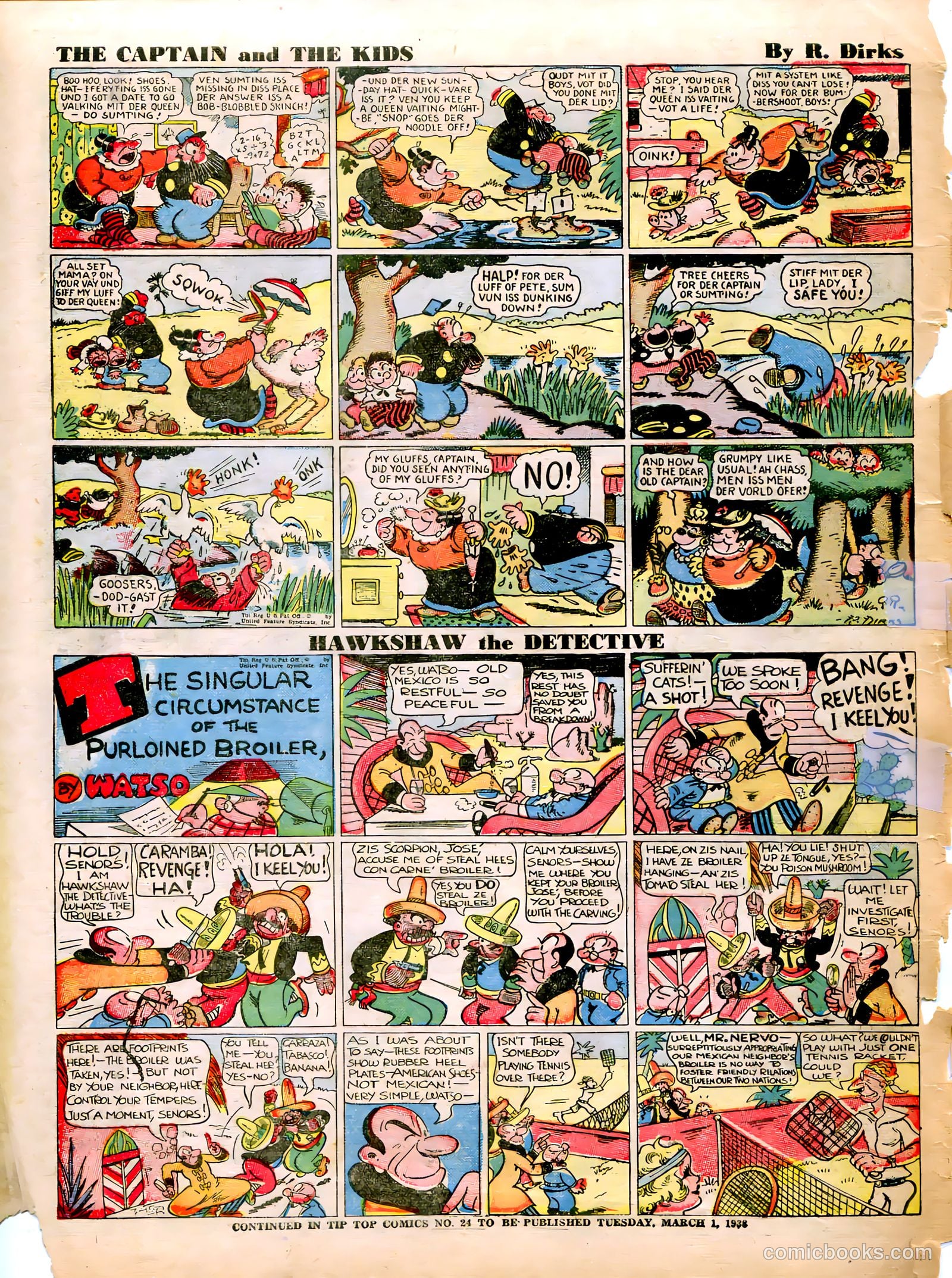 Tip Topper Comics #23 (1953) — page 4 of 55