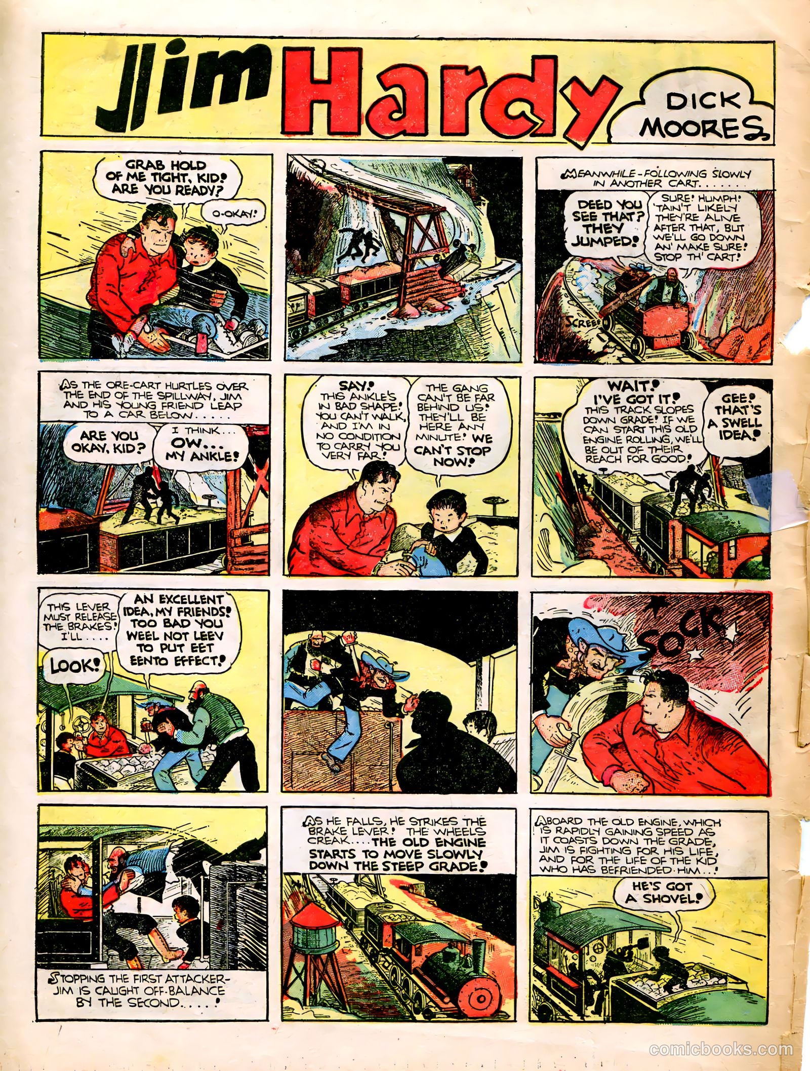 Tip Topper Comics #23 (1953) — page 6 of 55