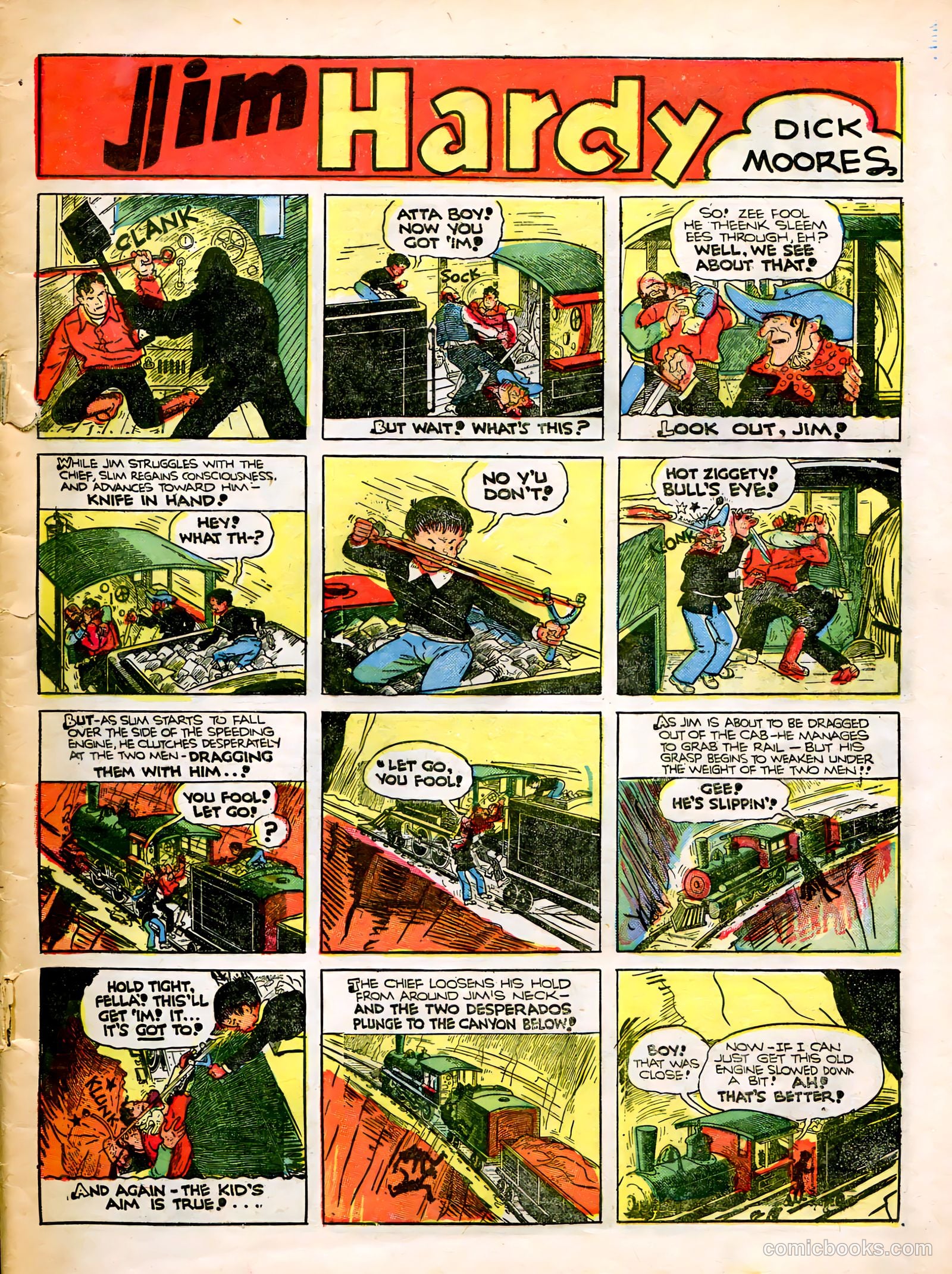 Tip Topper Comics #23 (1953) — page 7 of 55