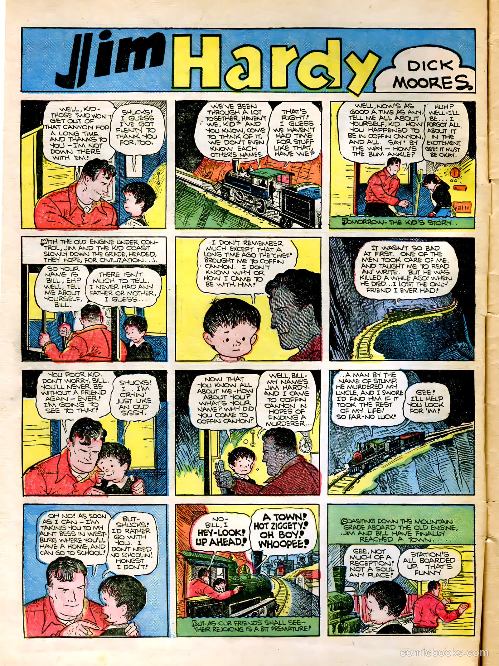 Tip Topper Comics #23 (1953) — page 8 of 55