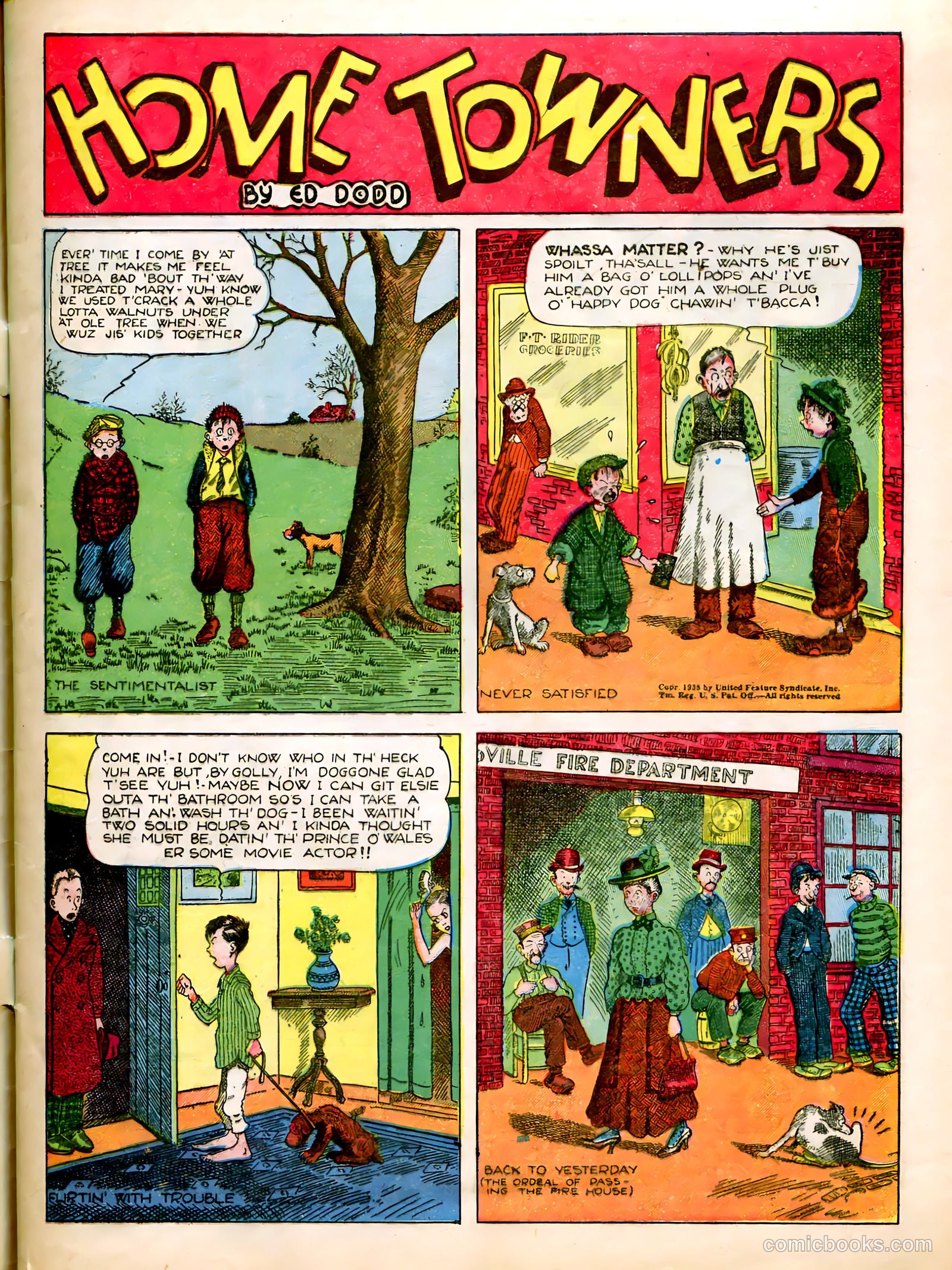 Tip Topper Comics #23 (1953) — page 10 of 55