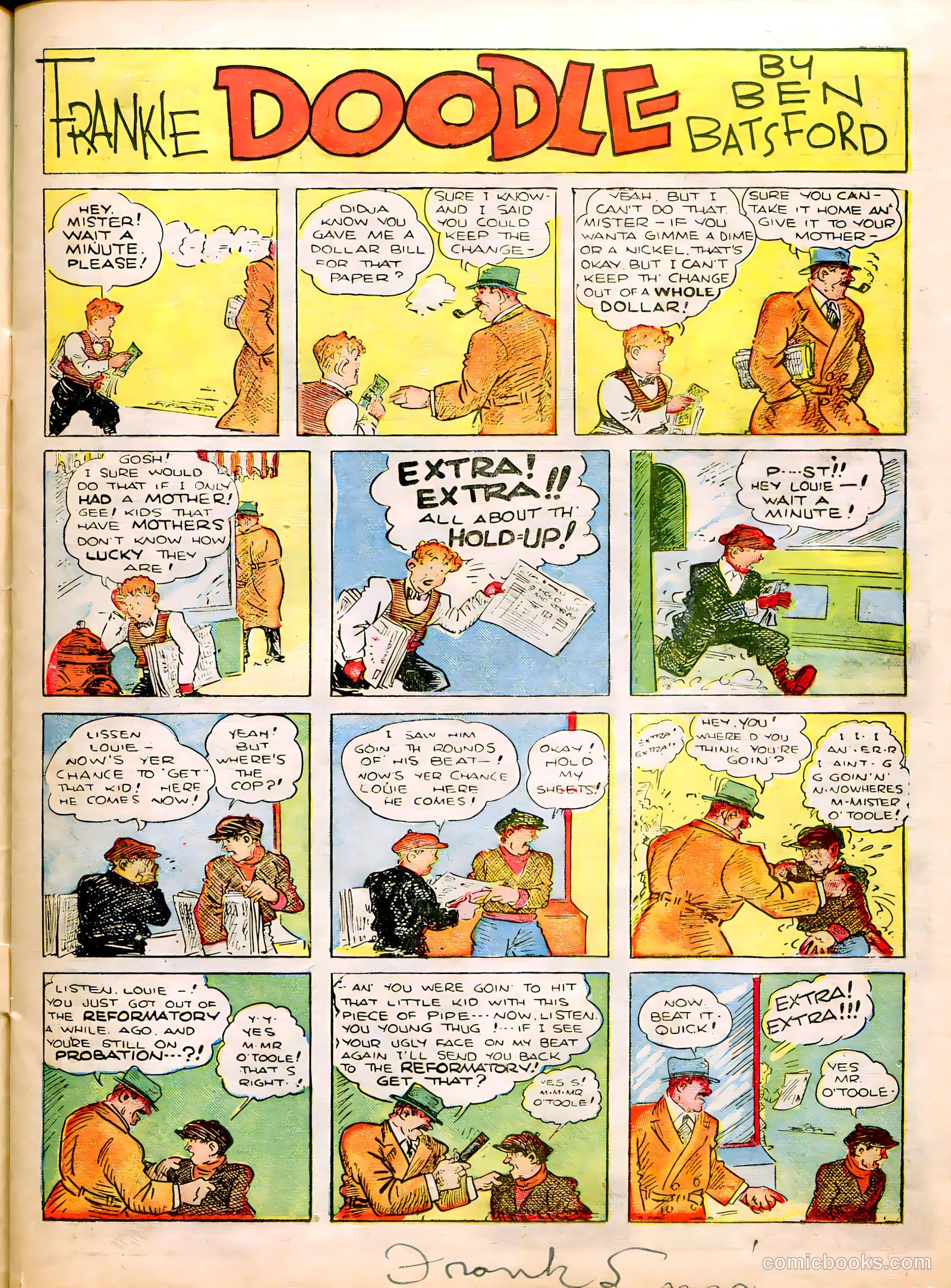 Tip Topper Comics #23 (1953) — page 16 of 55