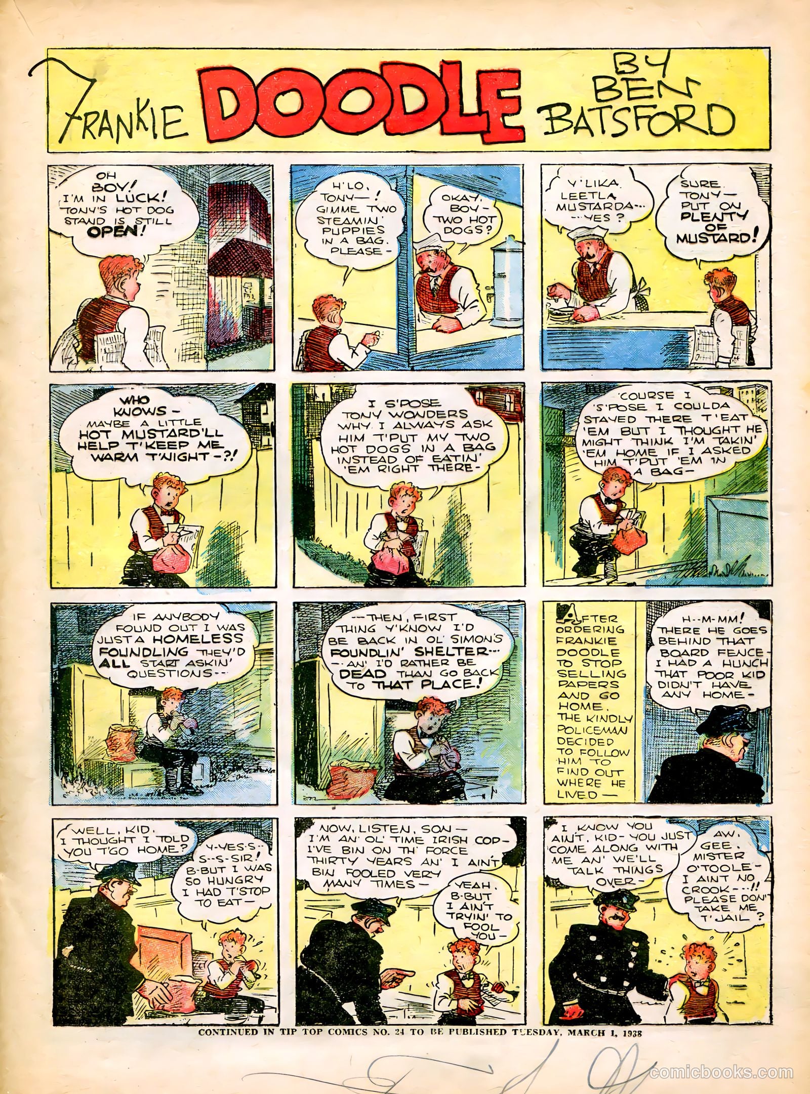 Tip Topper Comics #23 (1953) — page 18 of 55