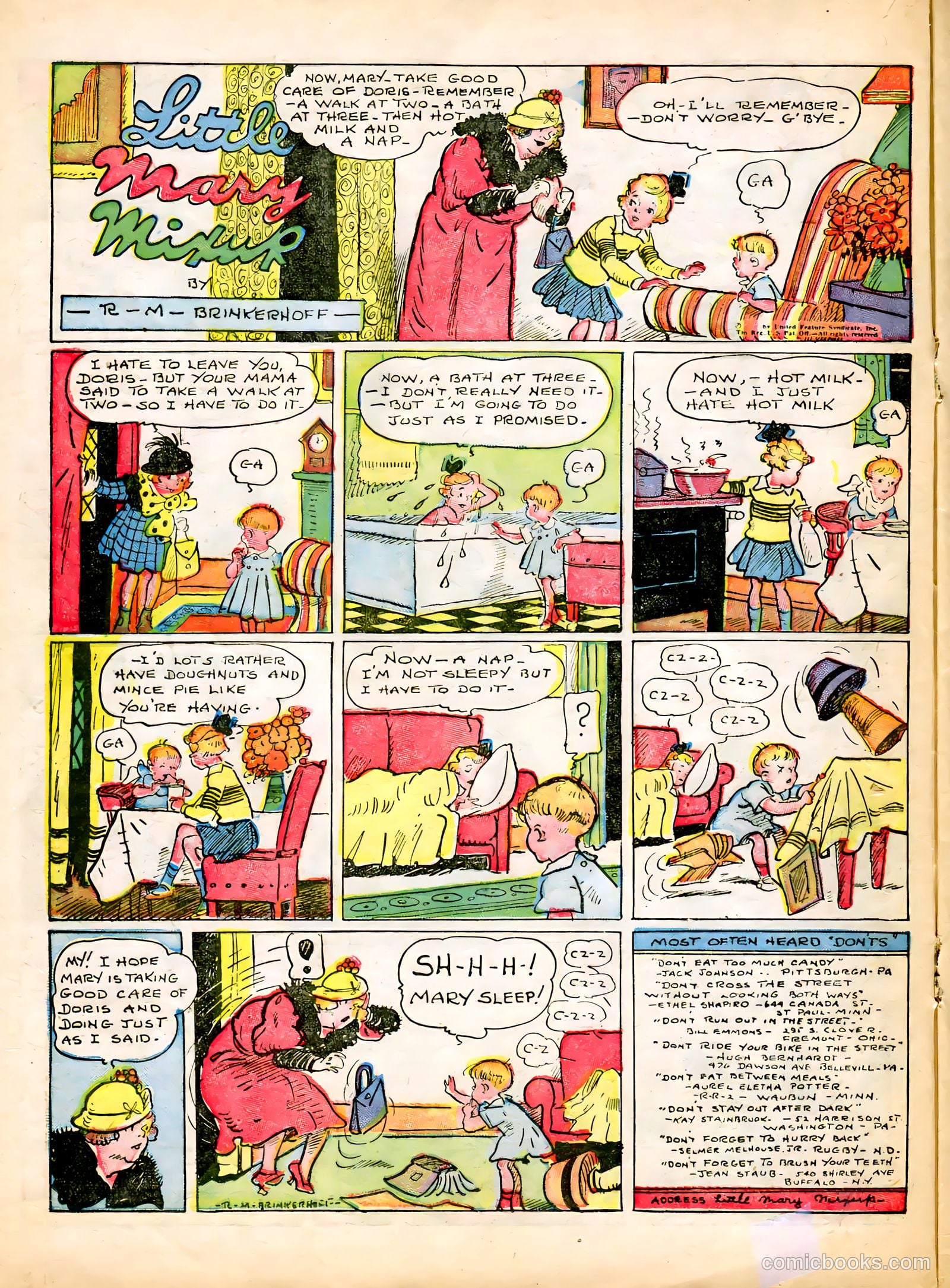 Tip Topper Comics #23 (1953) — page 21 of 55