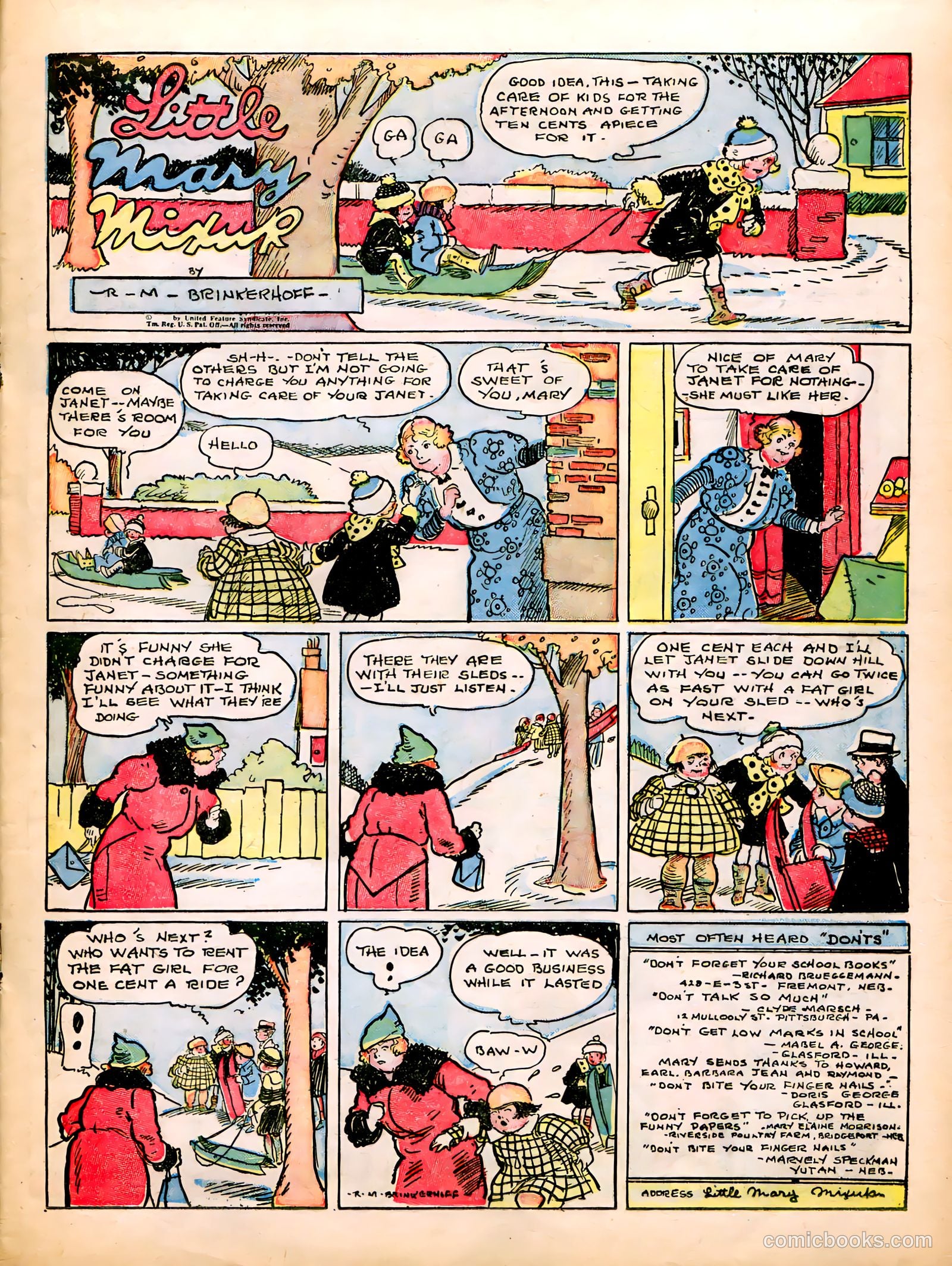 Tip Topper Comics #23 (1953) — page 22 of 55