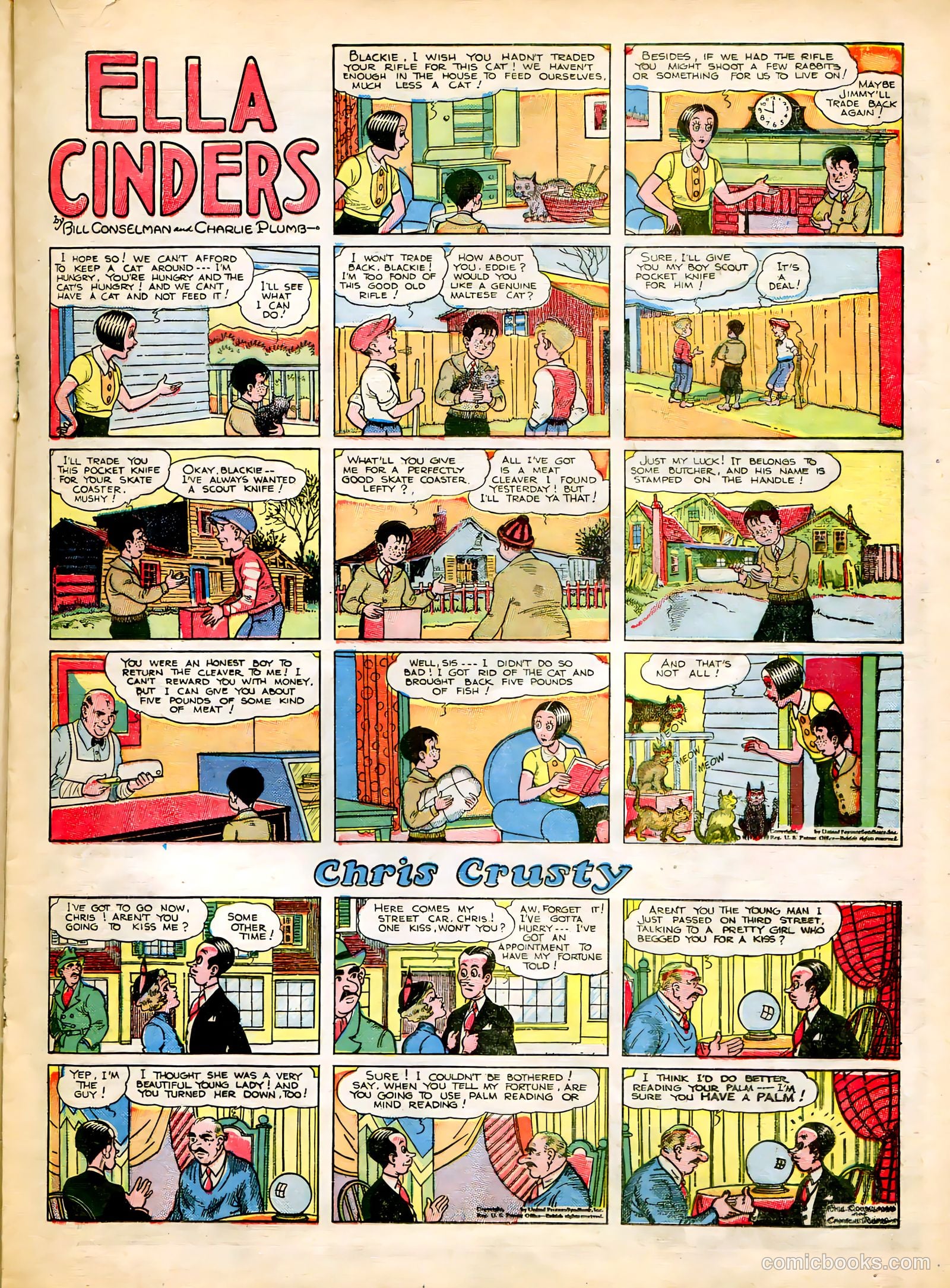 Tip Topper Comics #23 (1953) — page 24 of 55