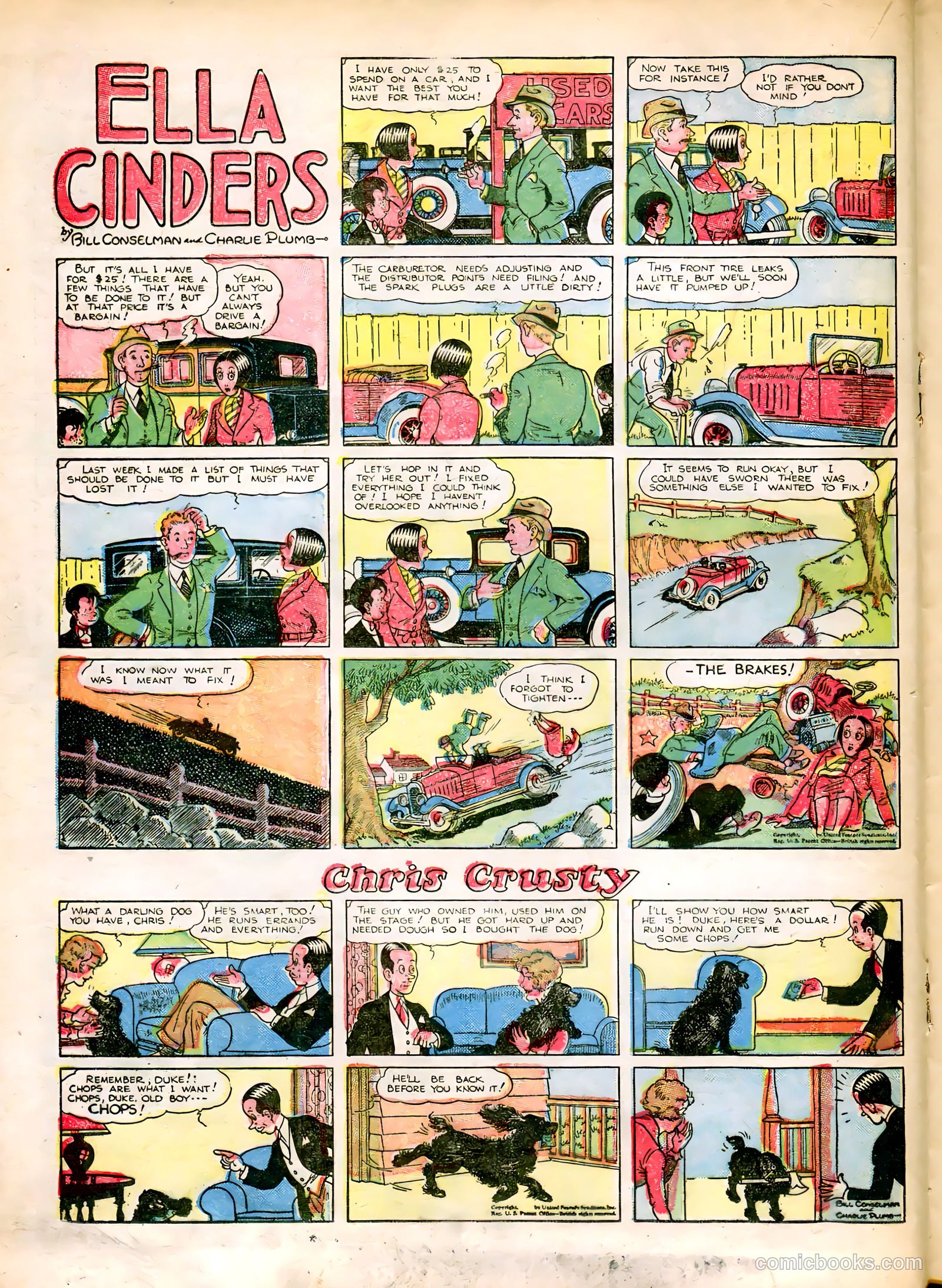 Tip Topper Comics #23 (1953) — page 25 of 55